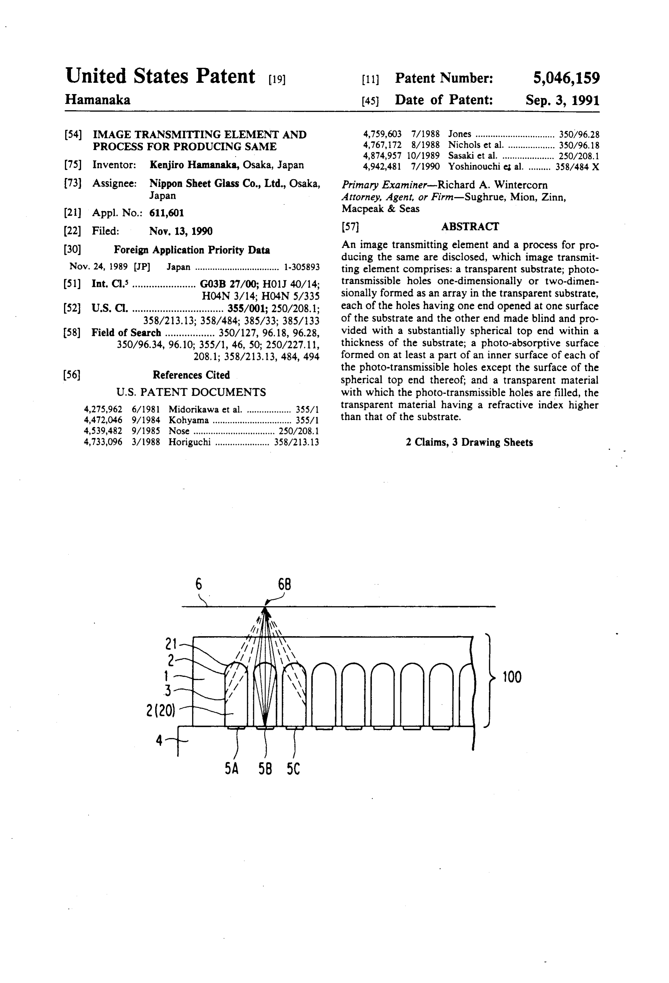 Page 1 of the original patent document