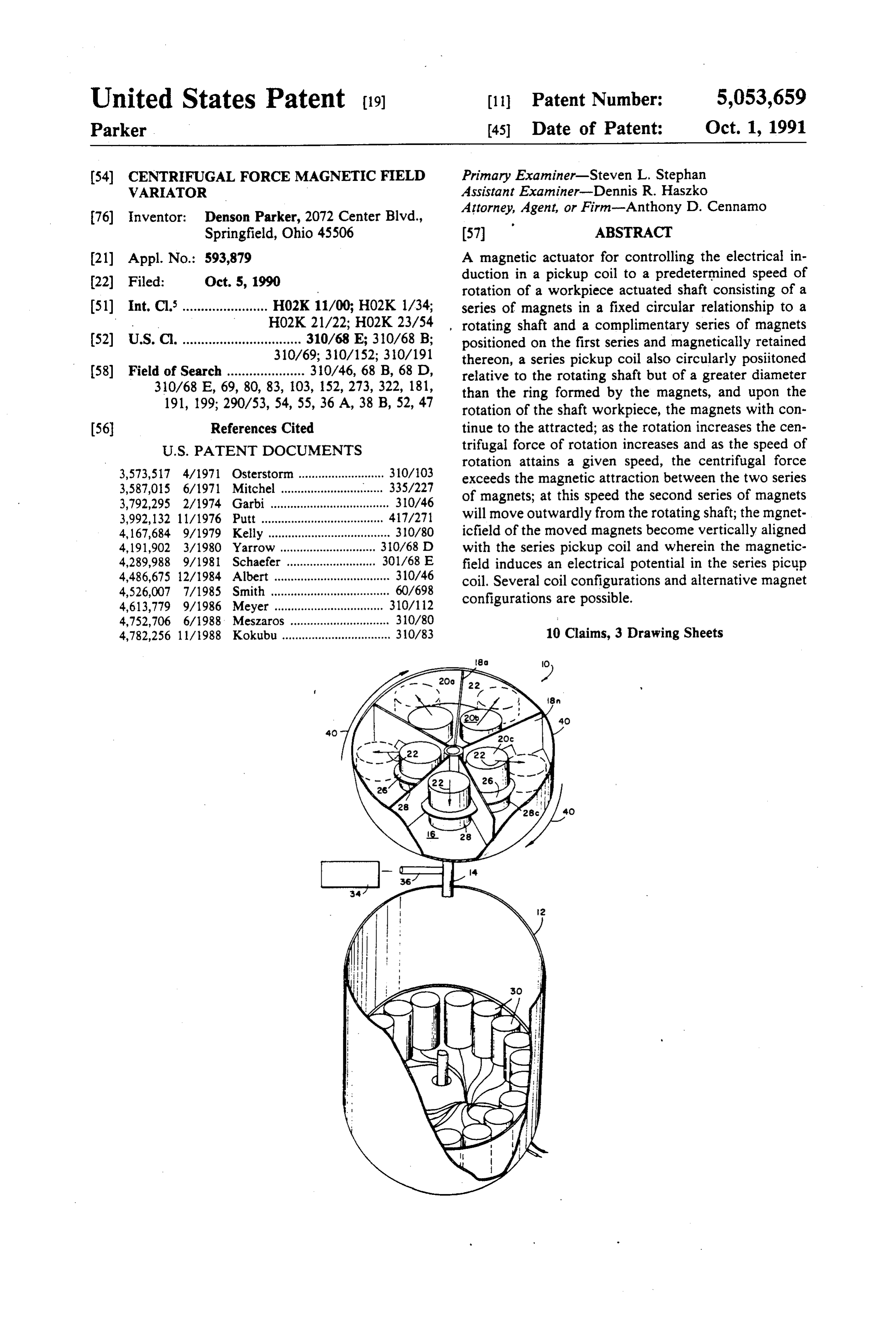 Page 1 of the original patent document