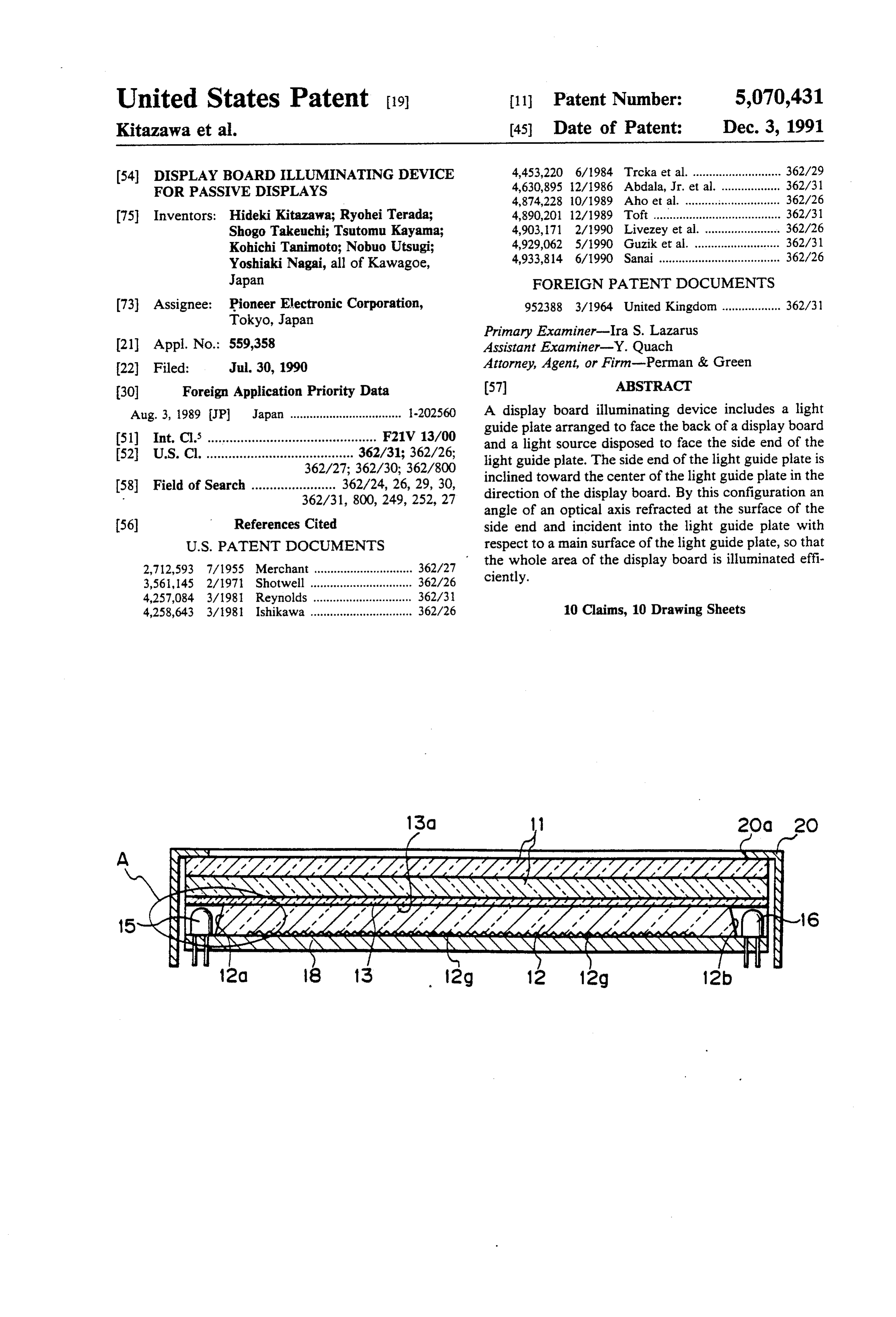 Page 1 of the original patent document