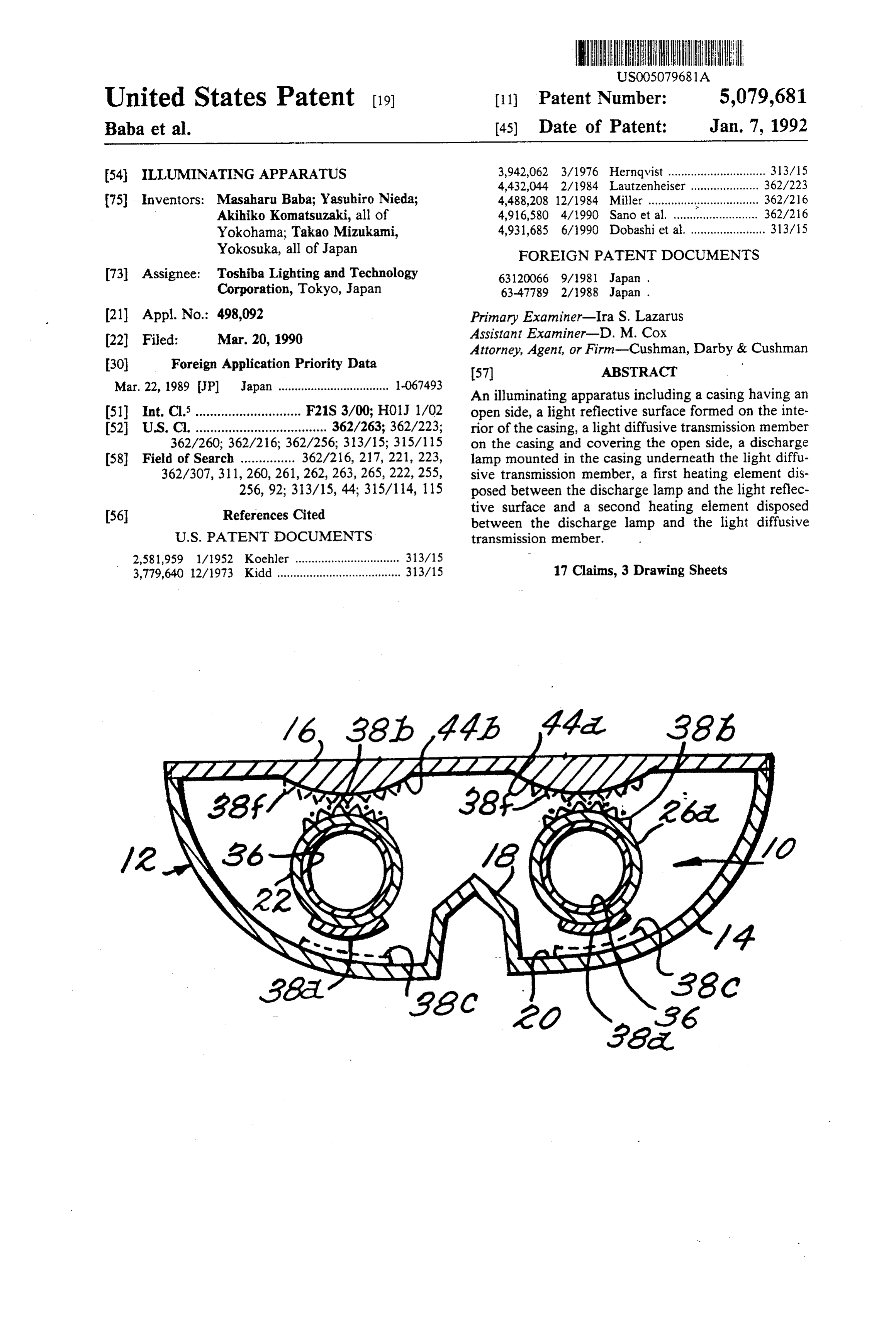 Page 1 of the original patent document