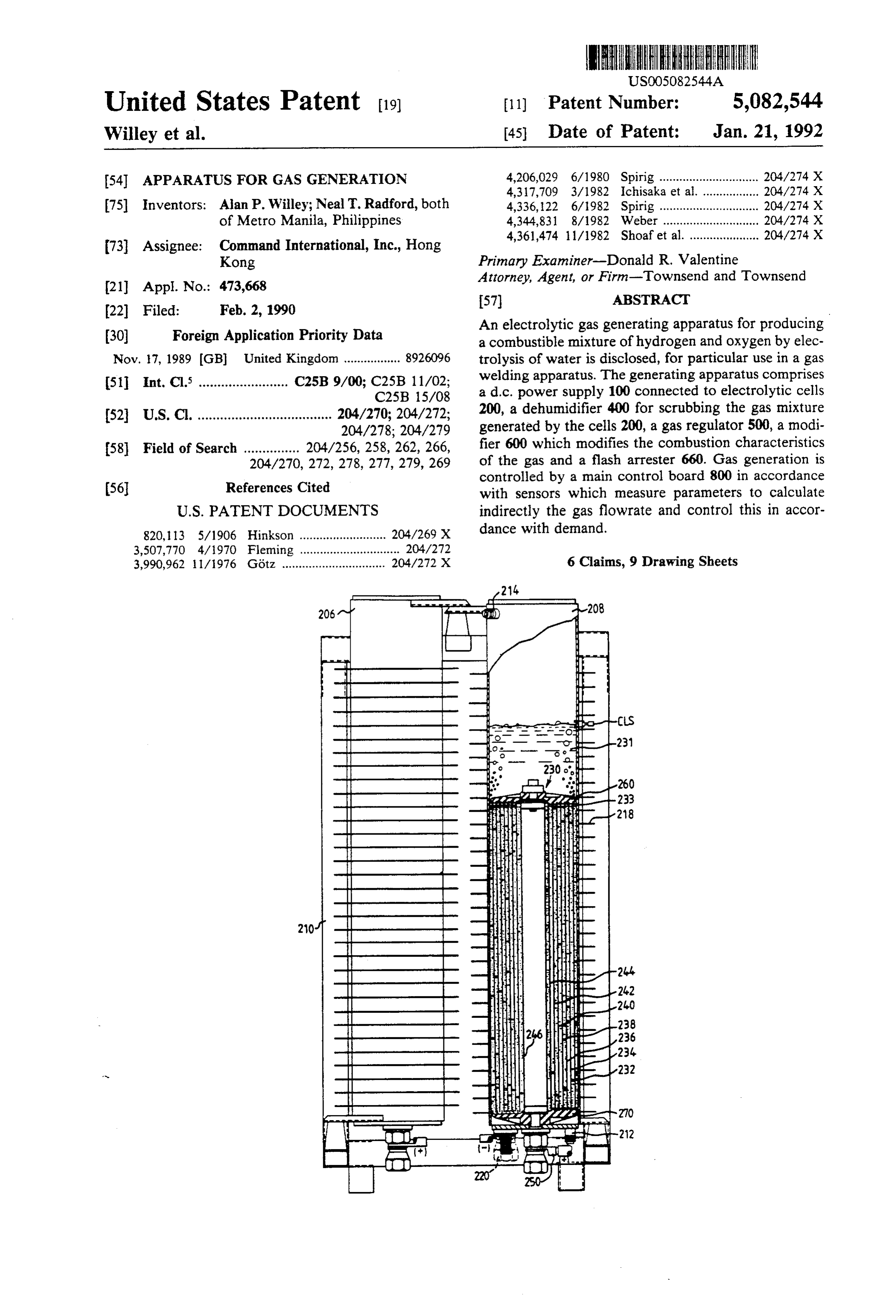 Page 1 of the original patent document