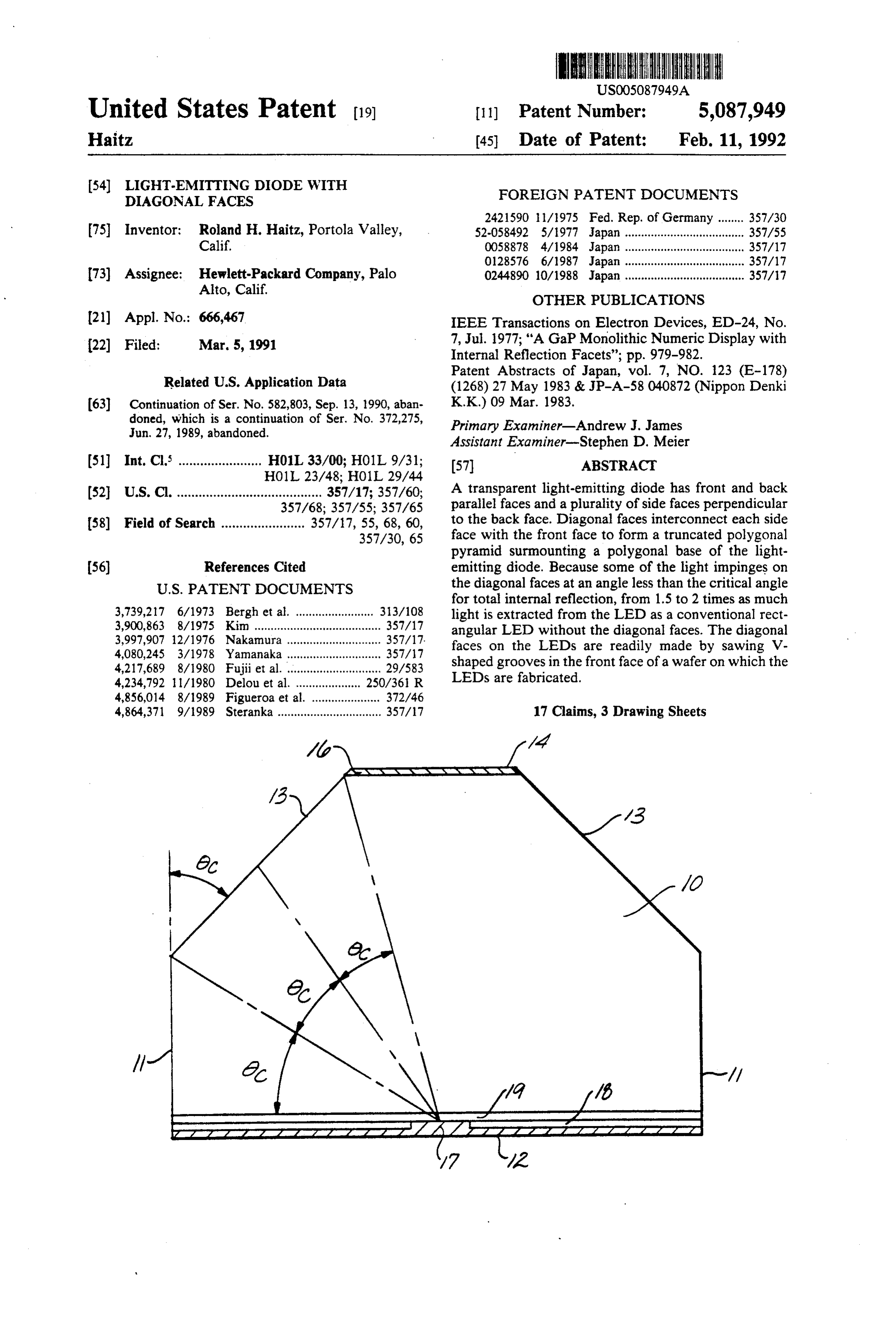 Page 1 of the original patent document