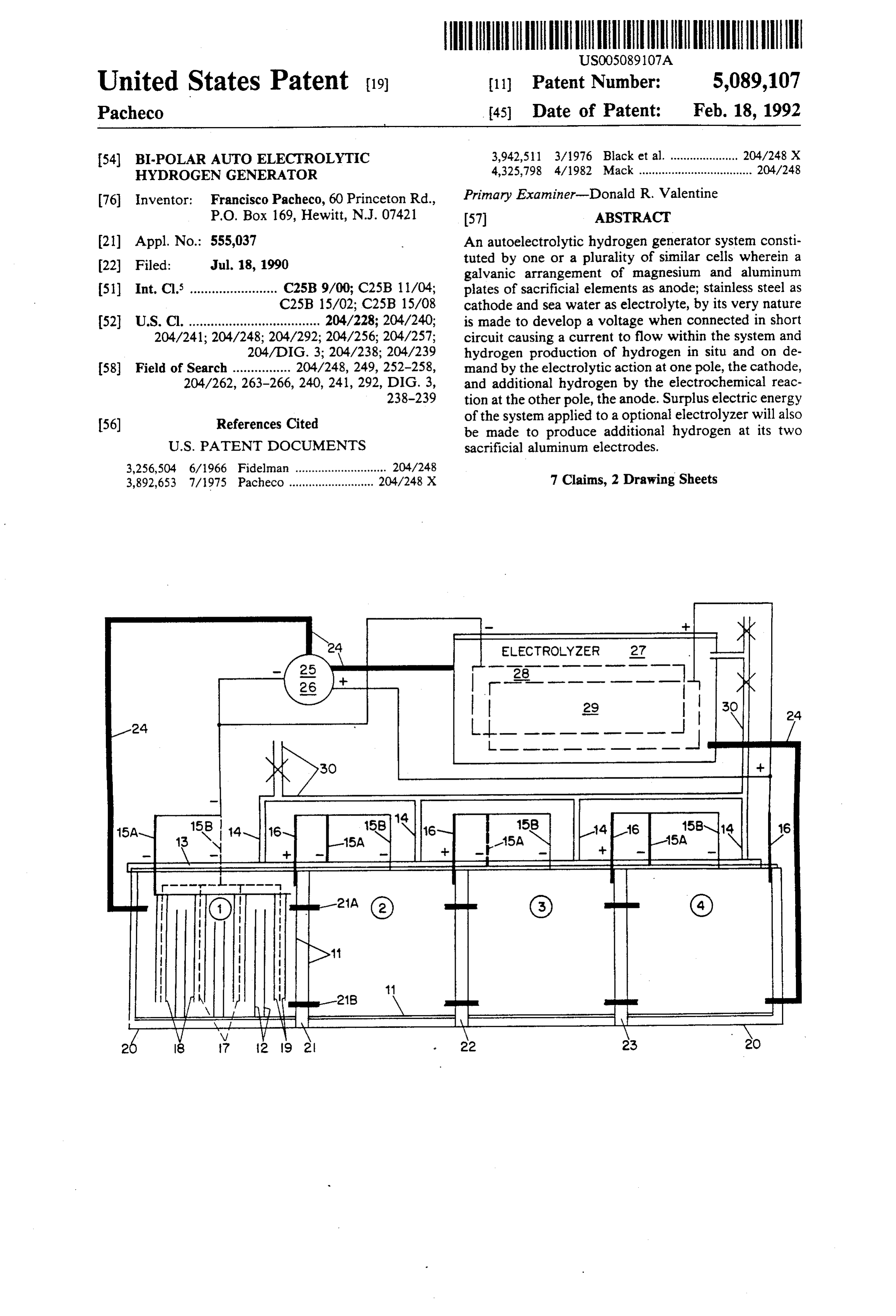 Page 1 of the original patent document