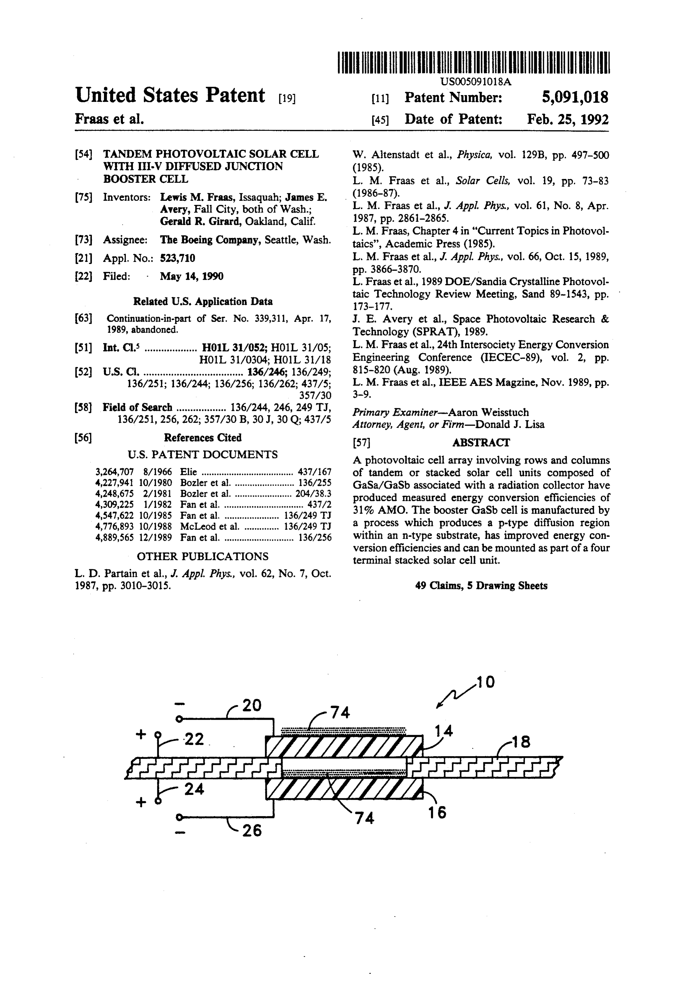 Page 1 of the original patent document