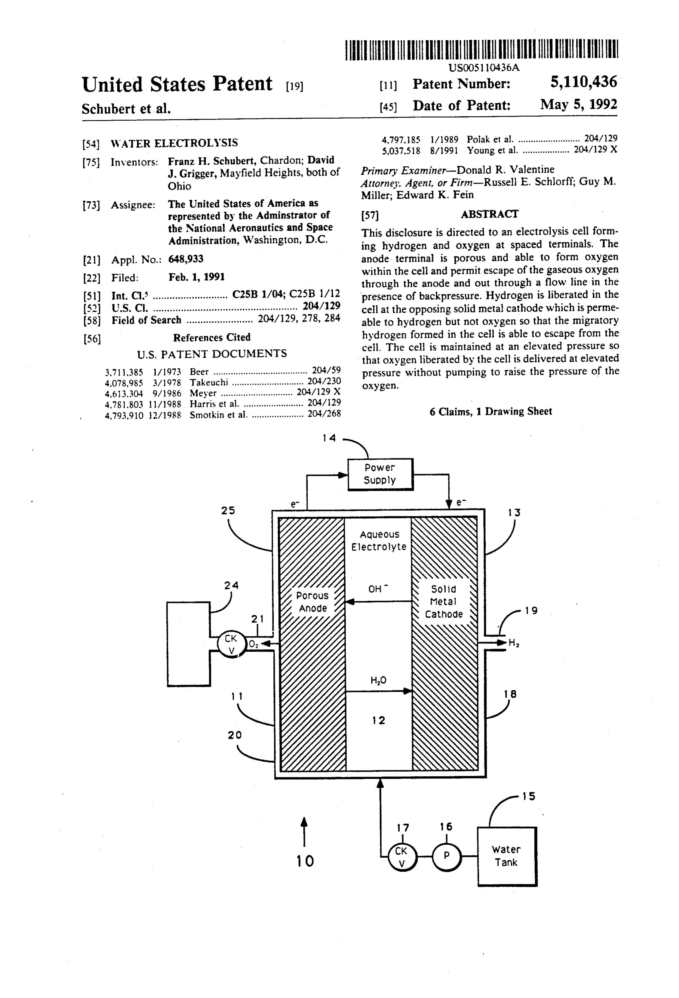 Page 1 of the original patent document