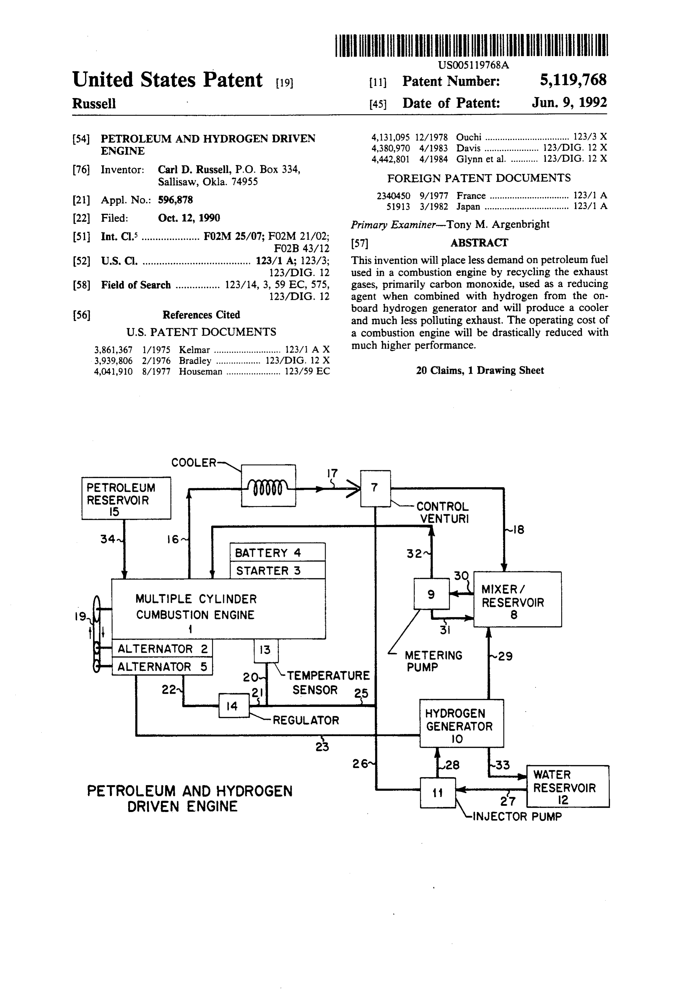 Page 1 of the original patent document