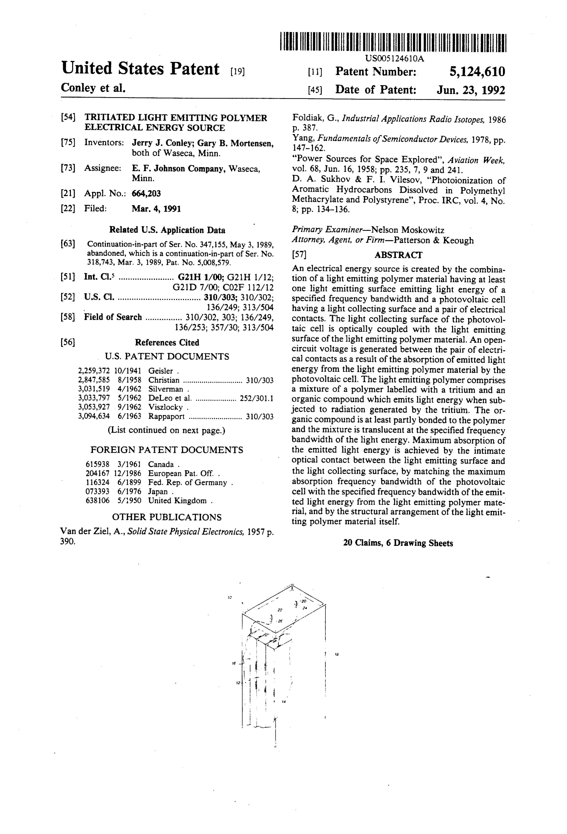 Page 1 of the original patent document