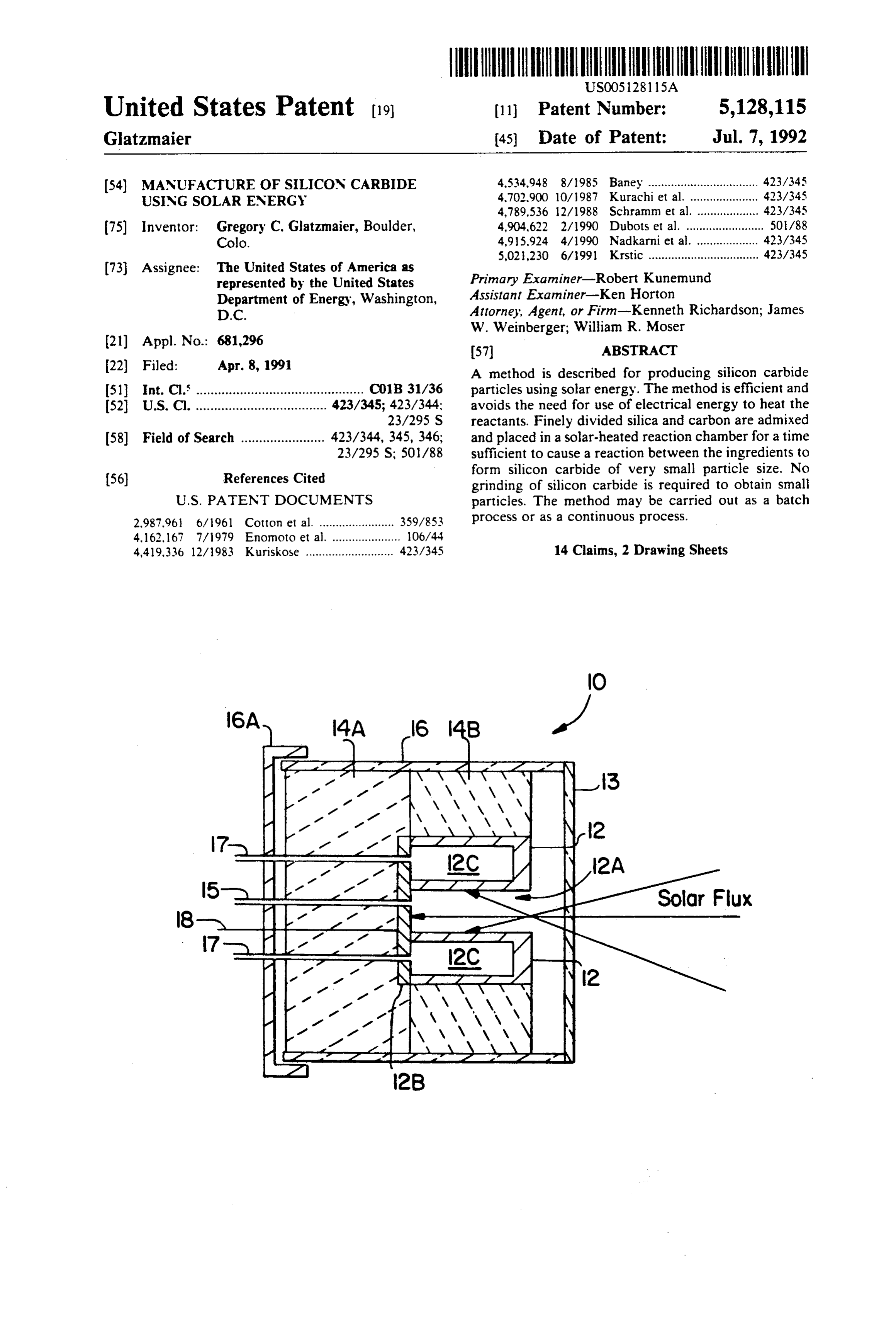 Page 1 of the original patent document