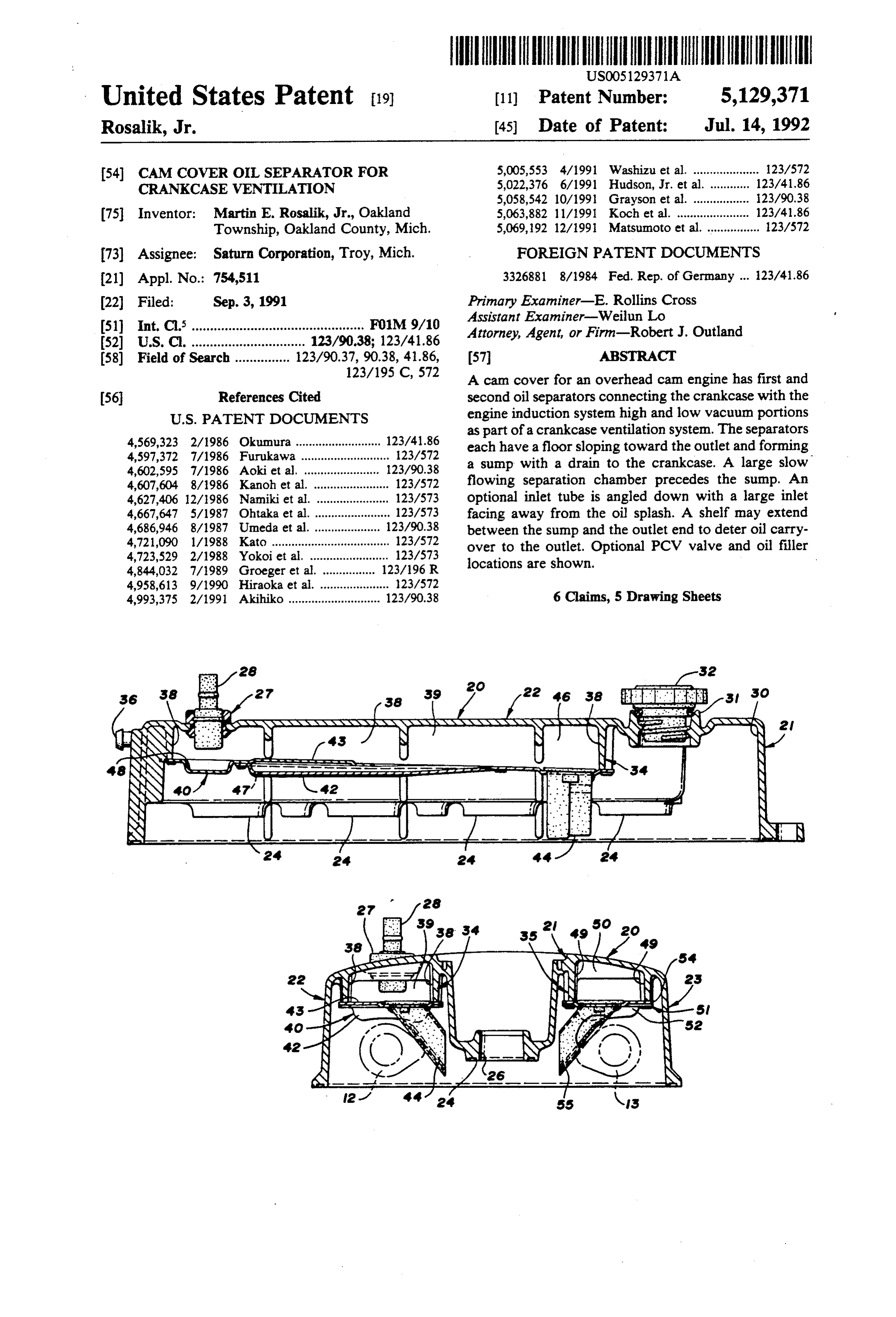 Page 1 of the original patent document