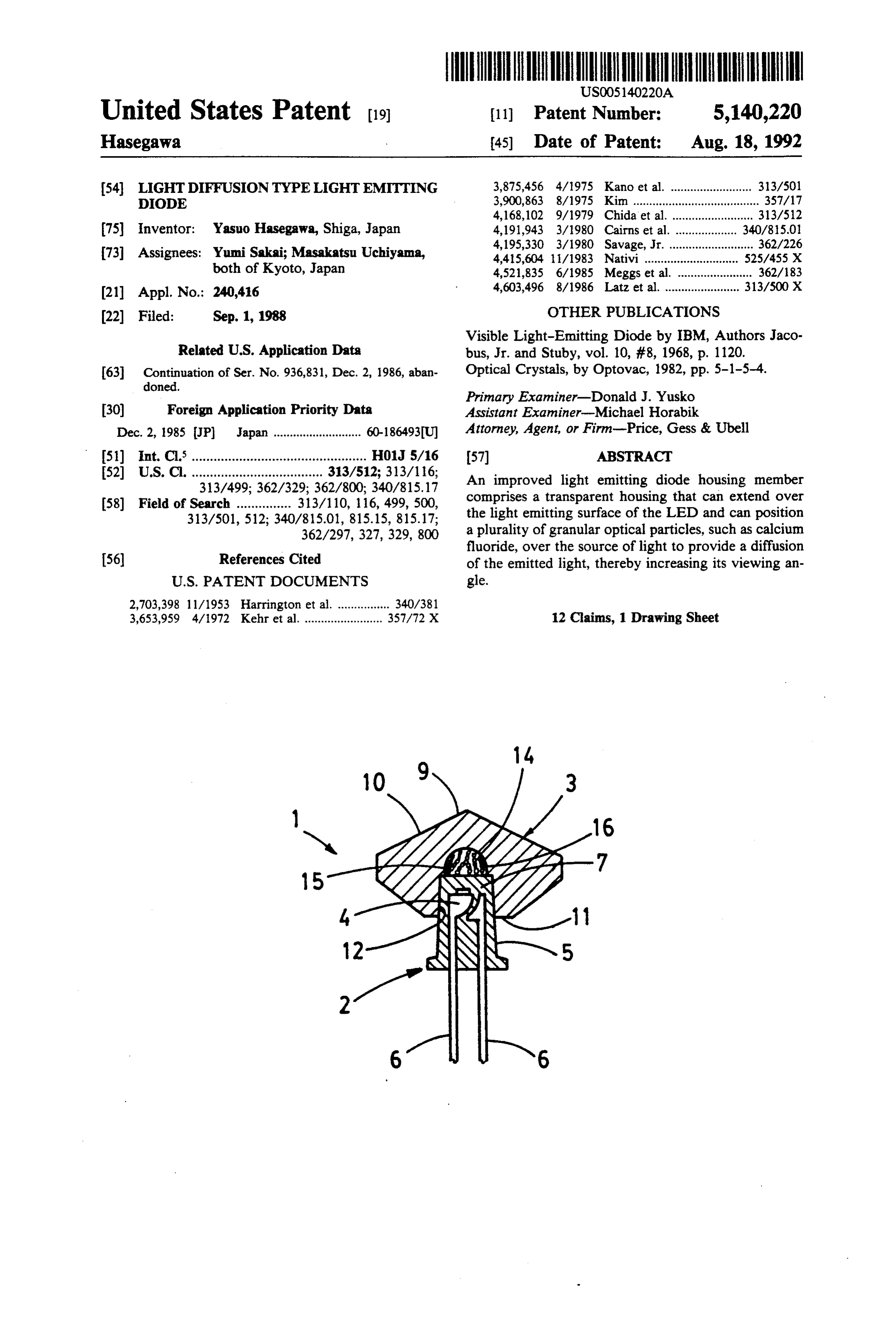 Page 1 of the original patent document