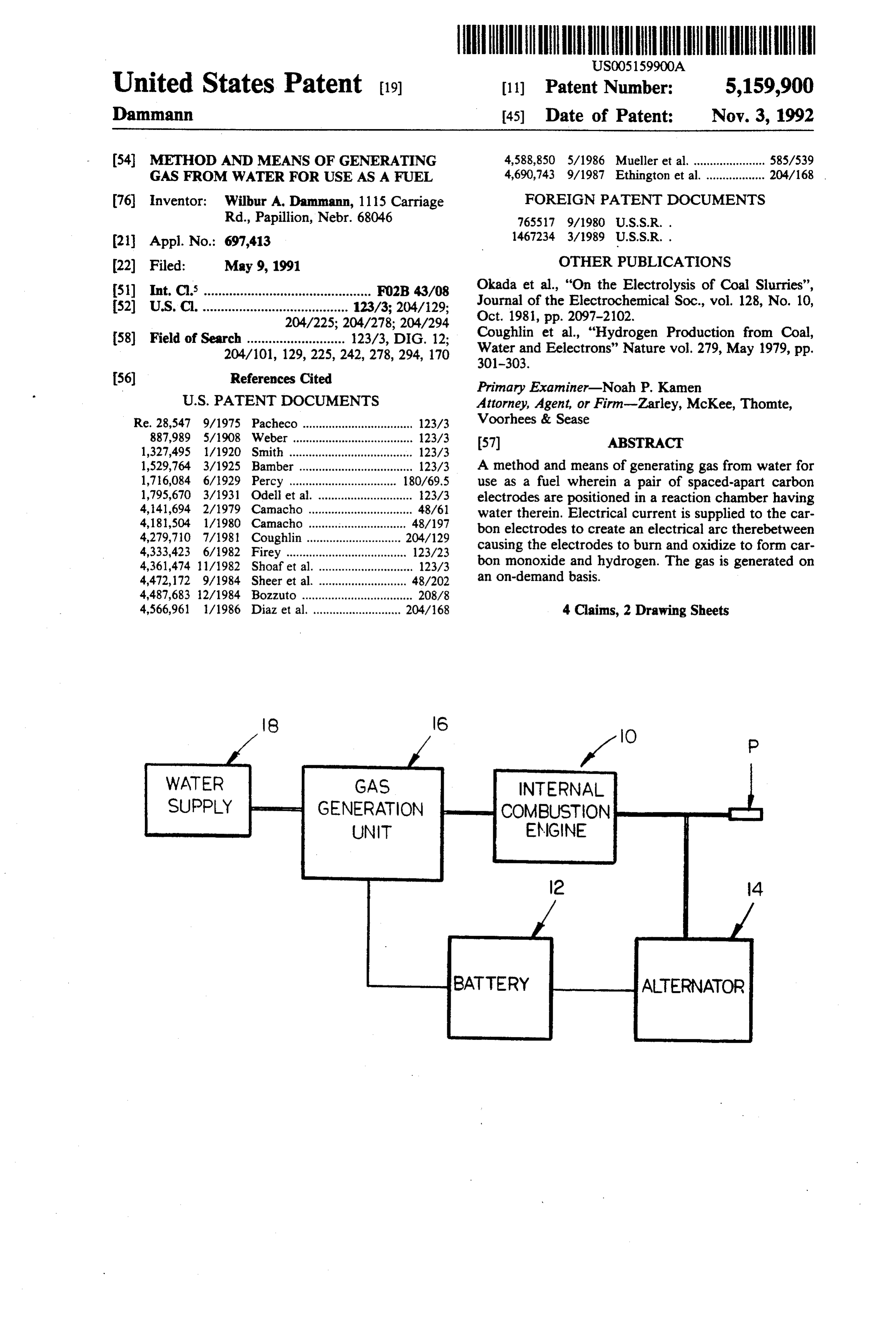 Page 1 of the original patent document
