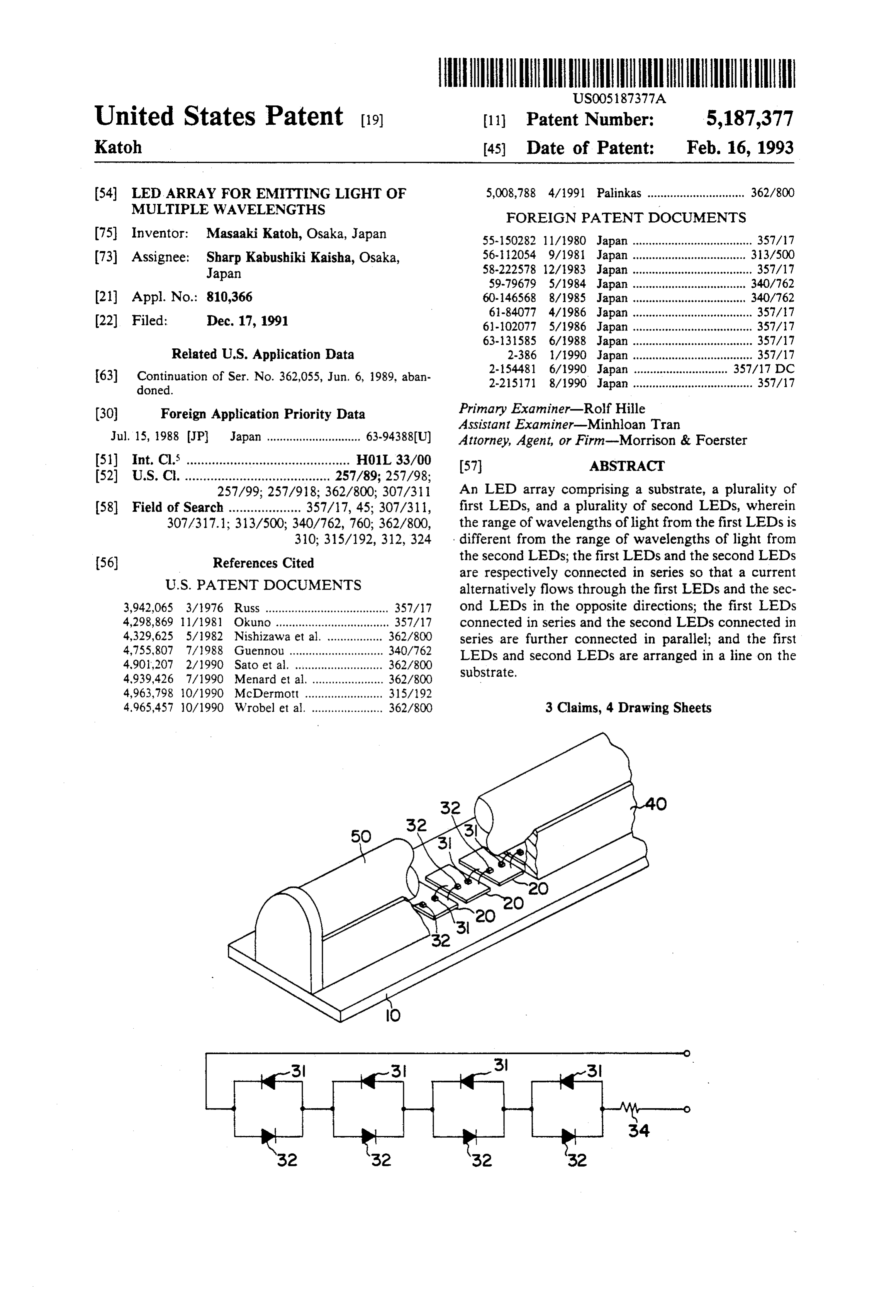 Page 1 of the original patent document
