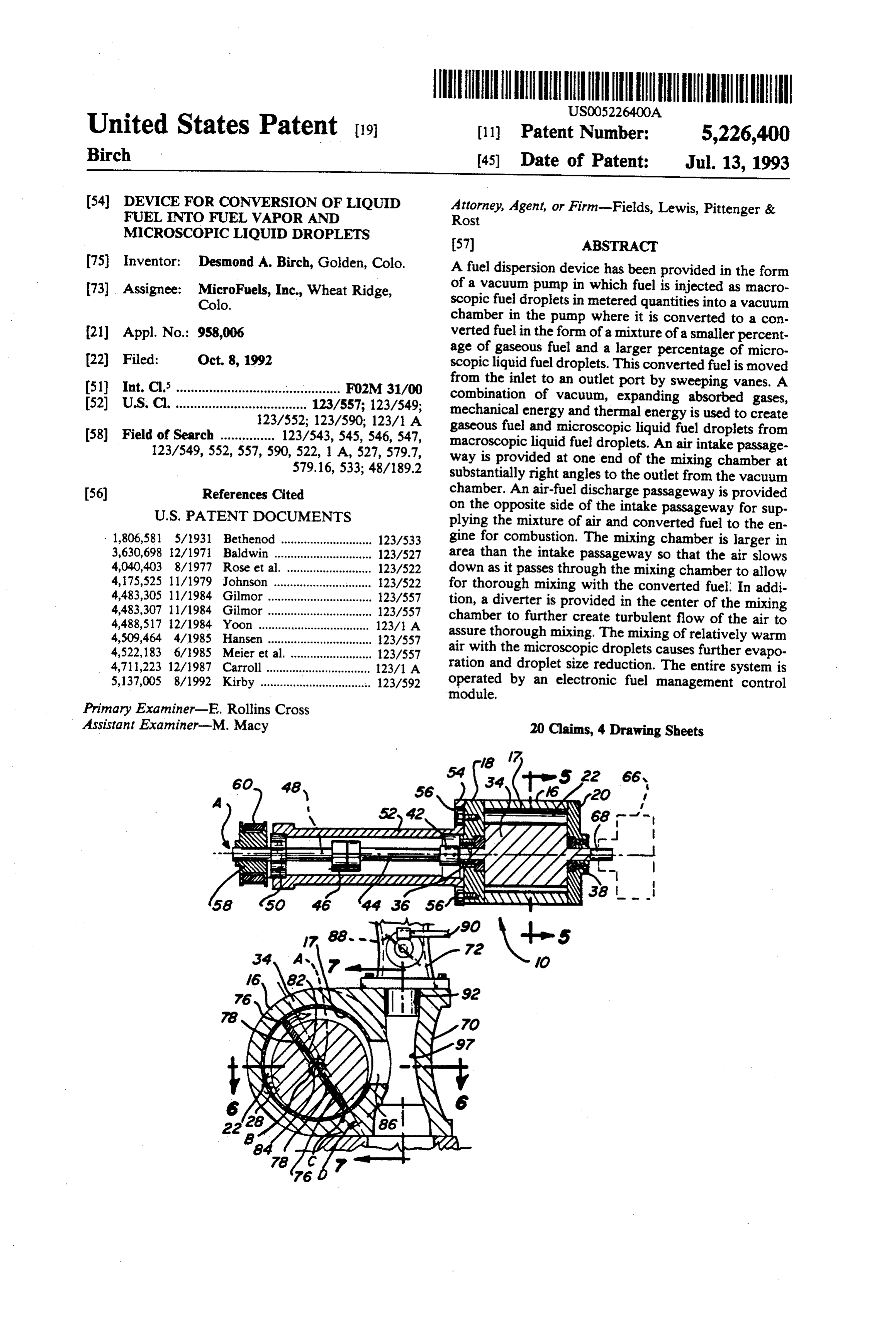 Page 1 of the original patent document