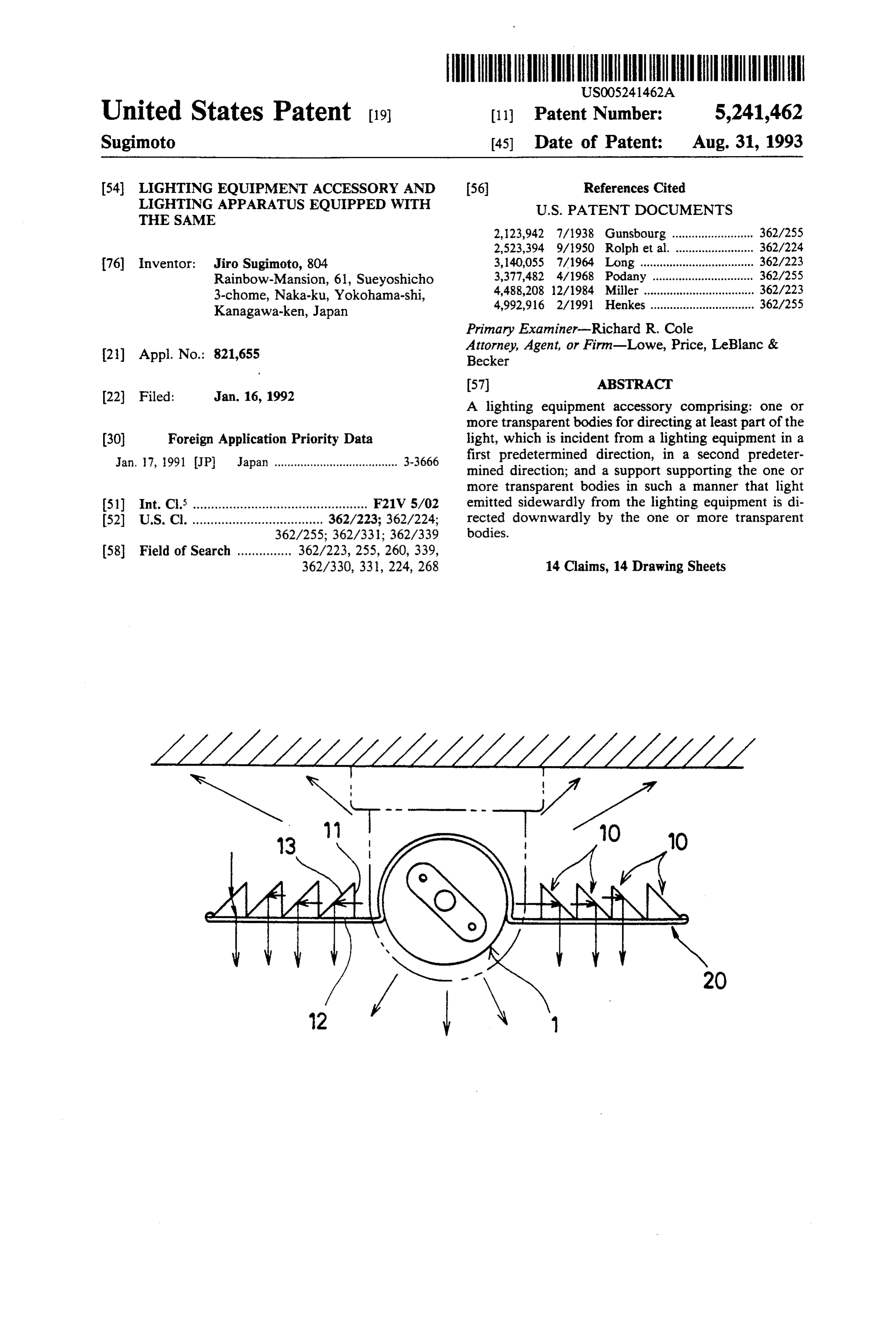 Page 1 of the original patent document