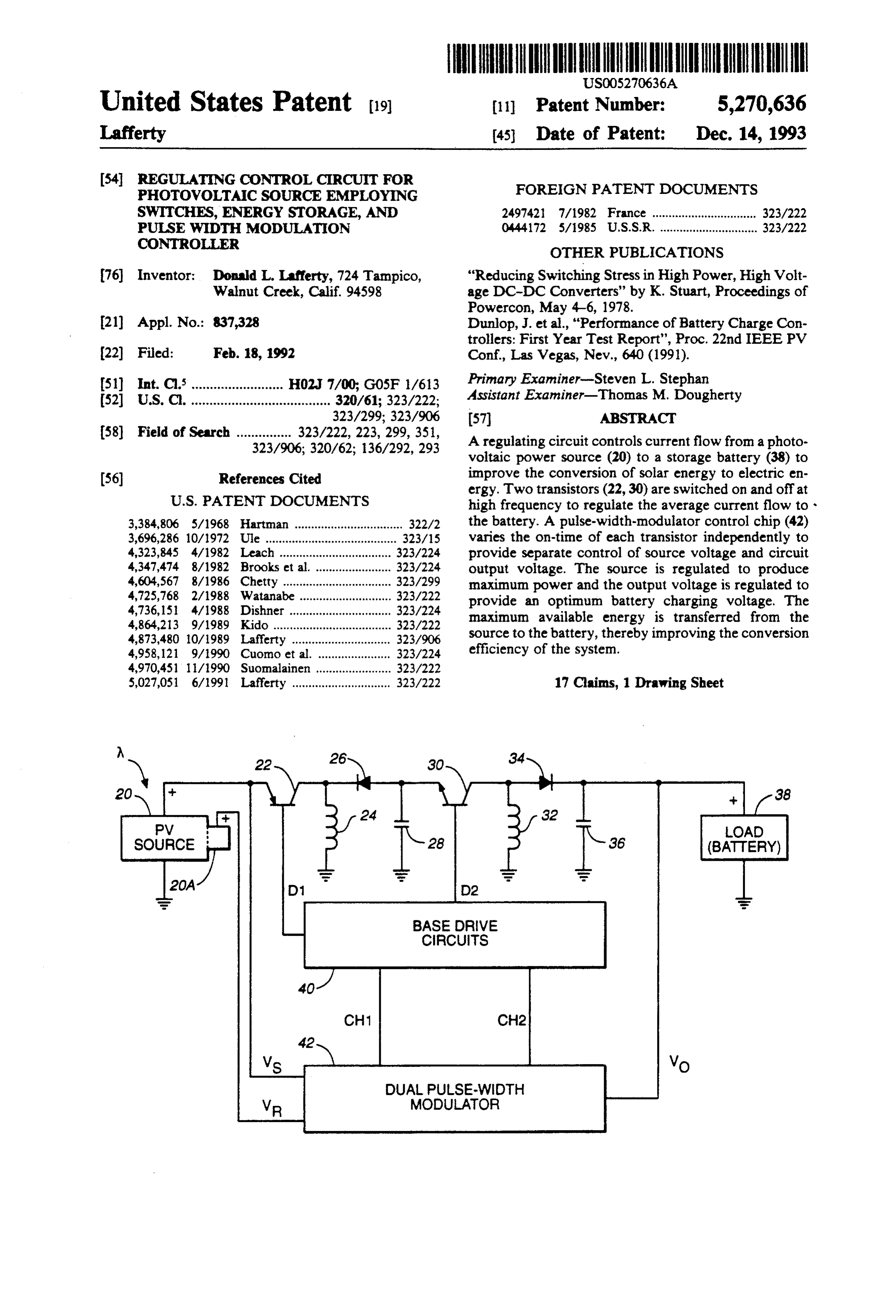 Page 1 of the original patent document