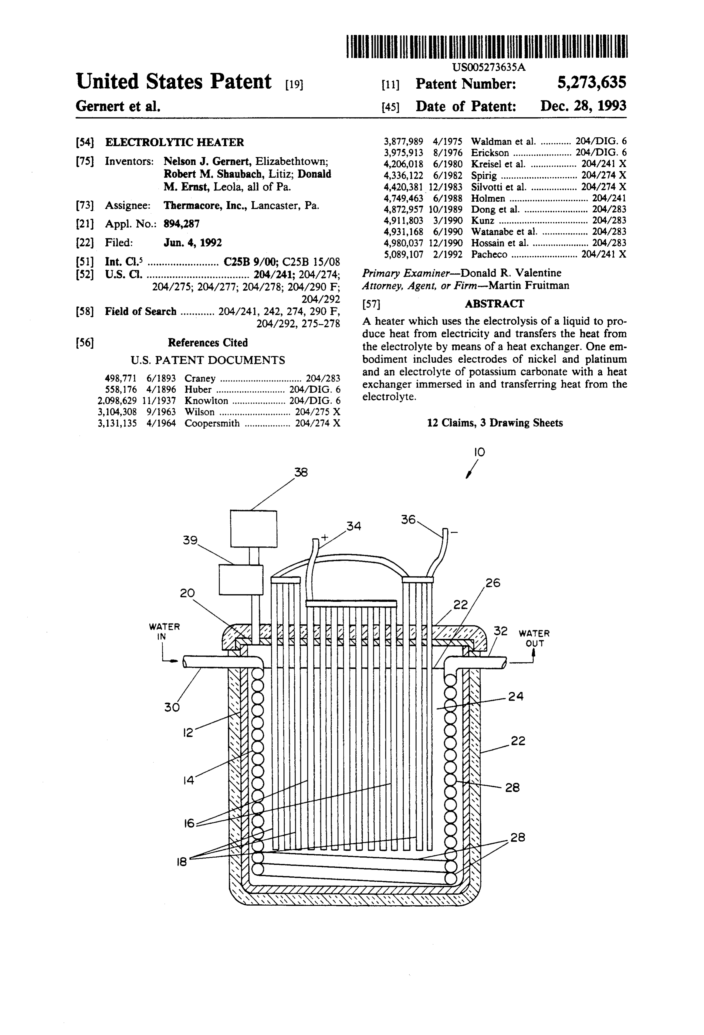 Page 1 of the original patent document
