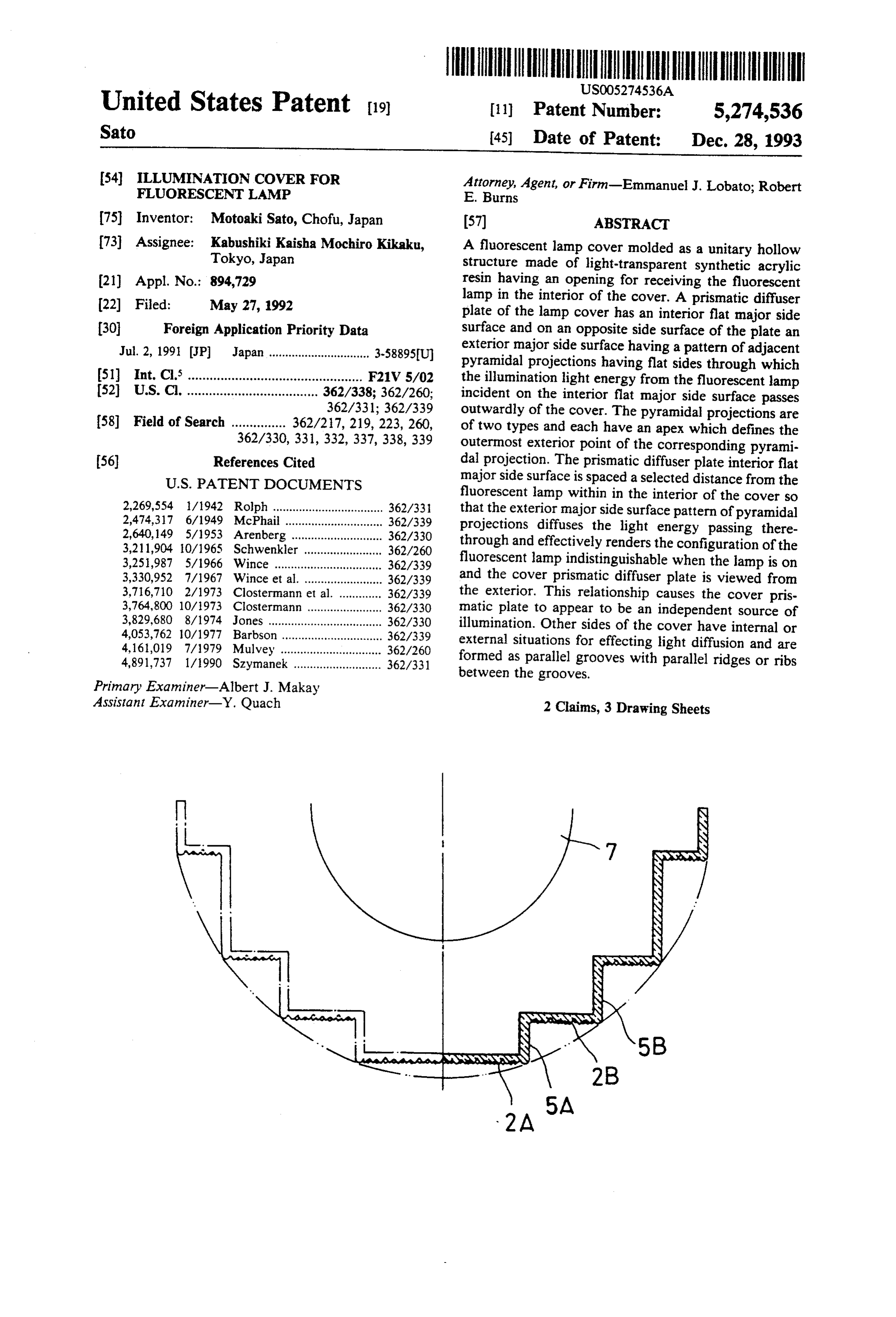 Page 1 of the original patent document