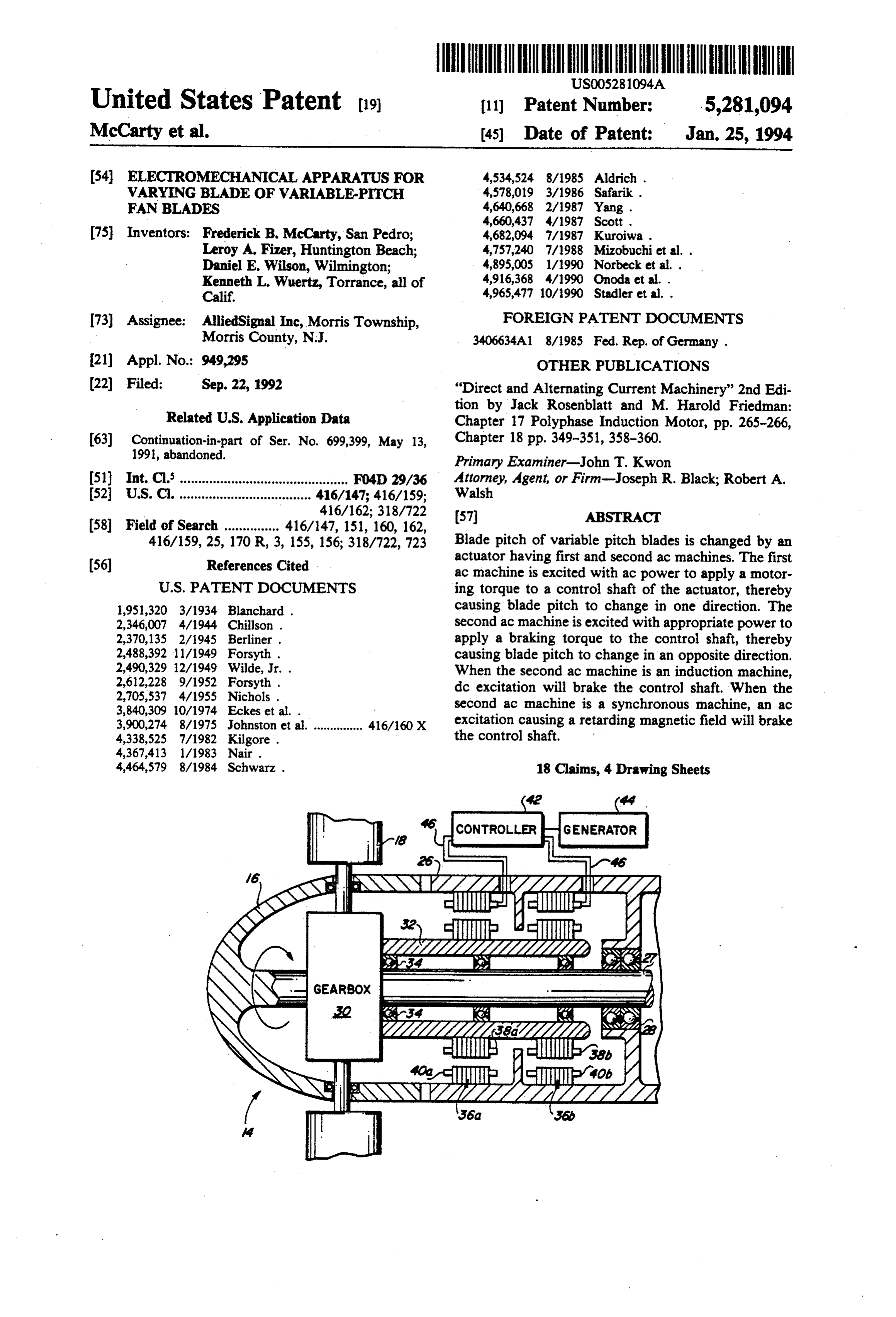 Page 1 of the original patent document