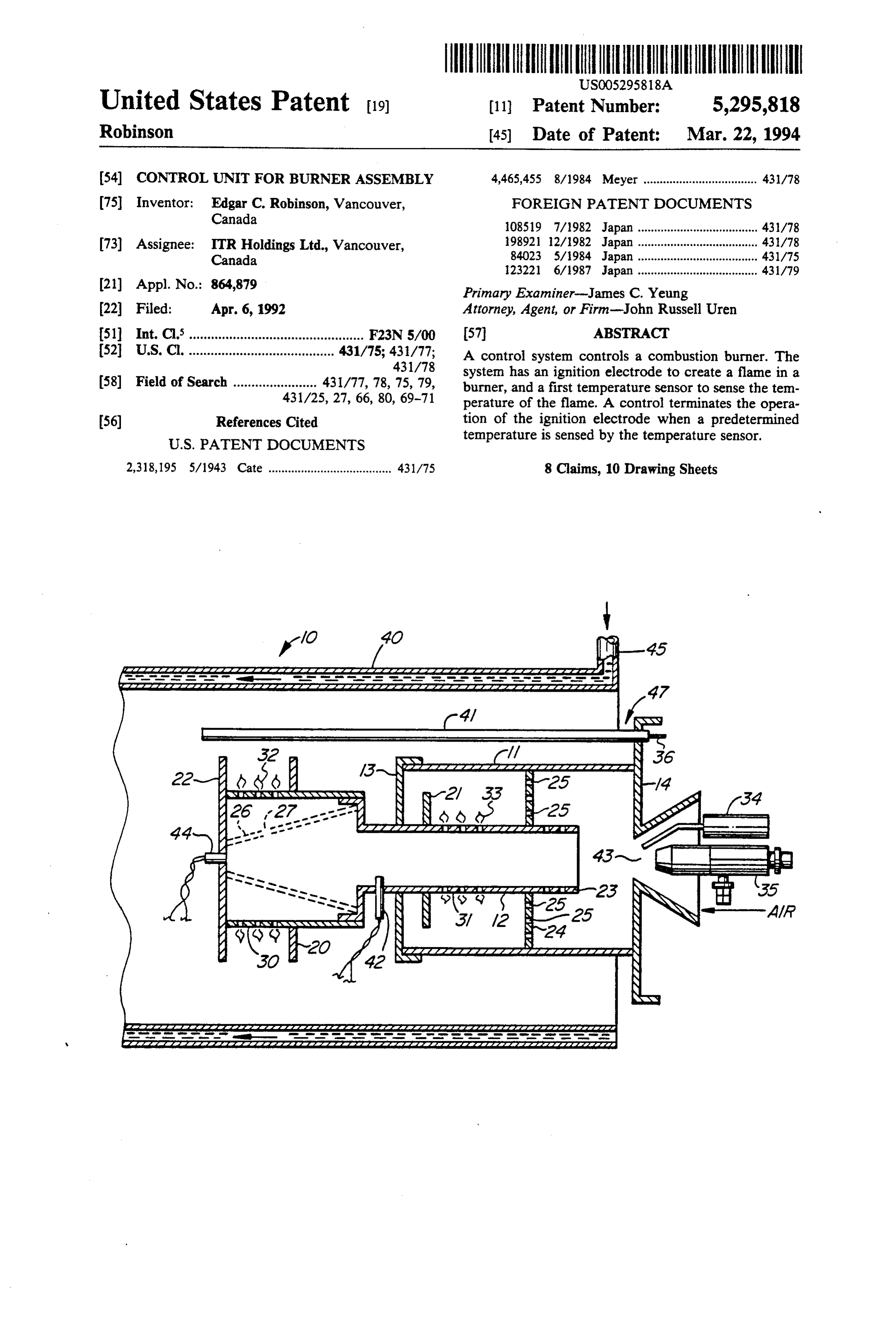 Page 1 of the original patent document