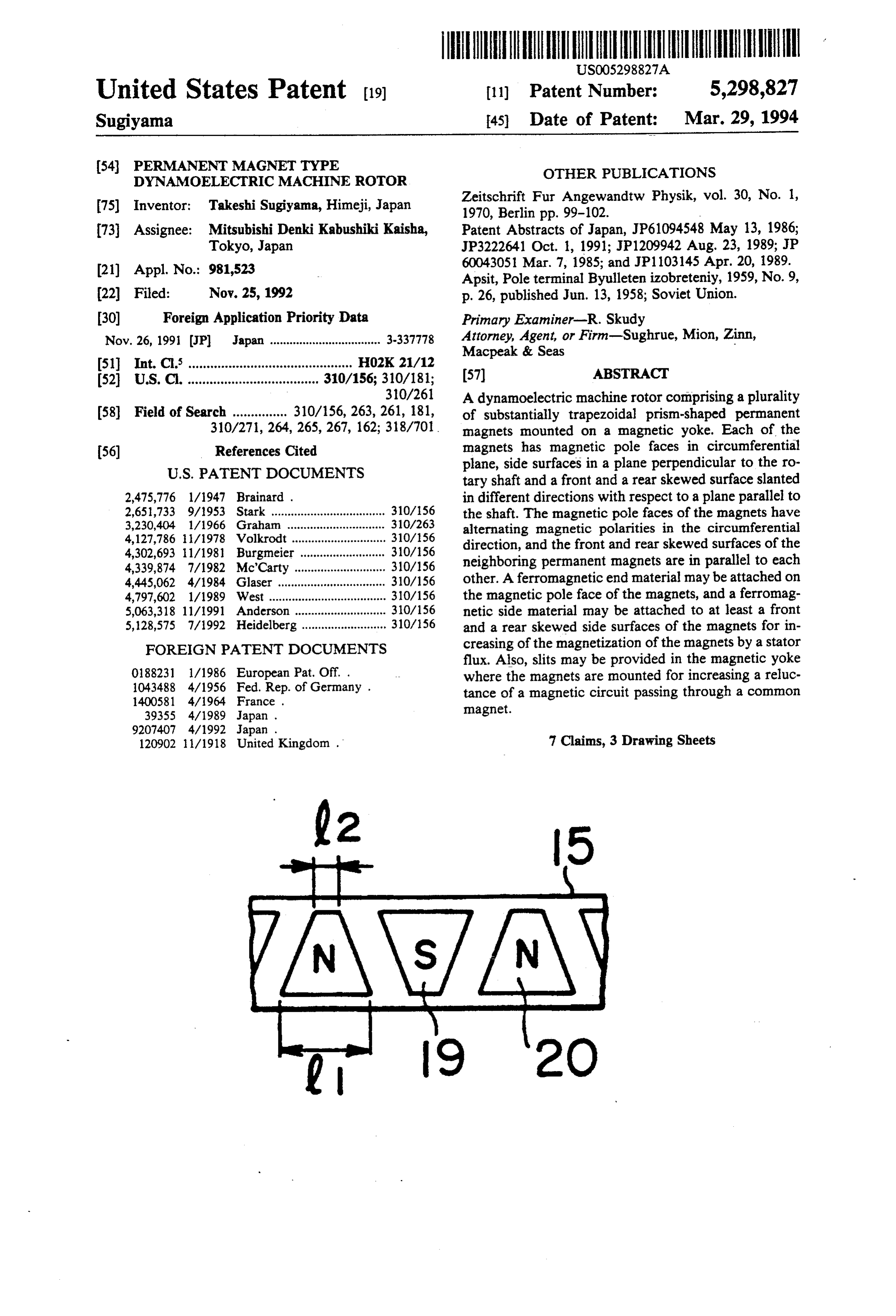 Page 1 of the original patent document