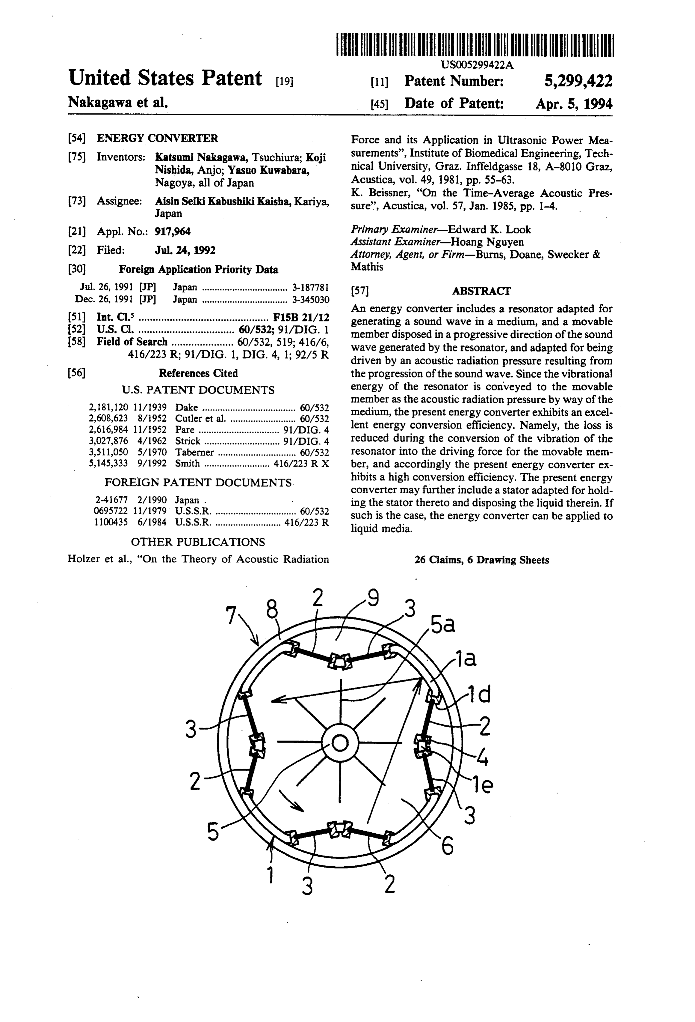 Page 1 of the original patent document