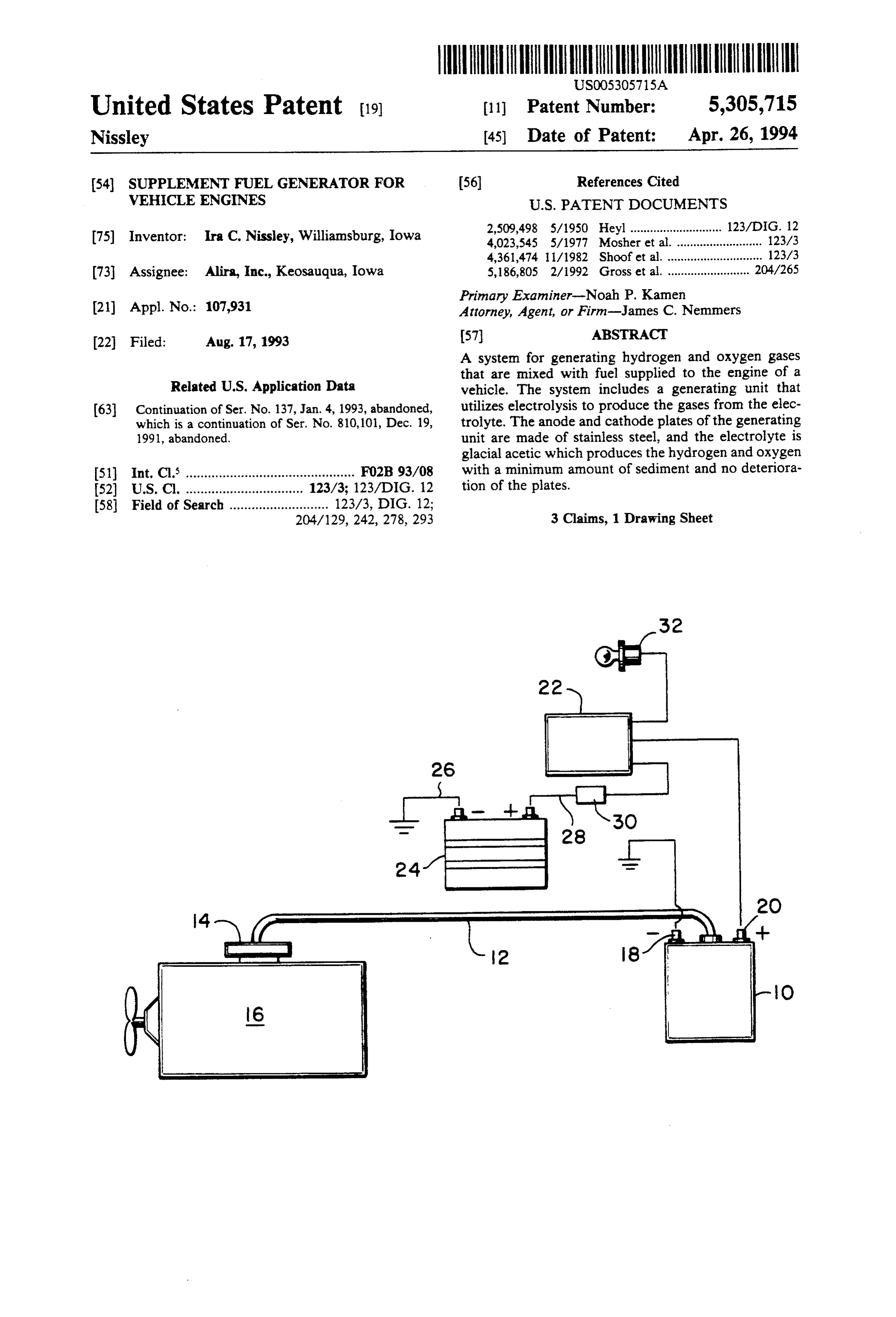 Page 1 of the original patent document