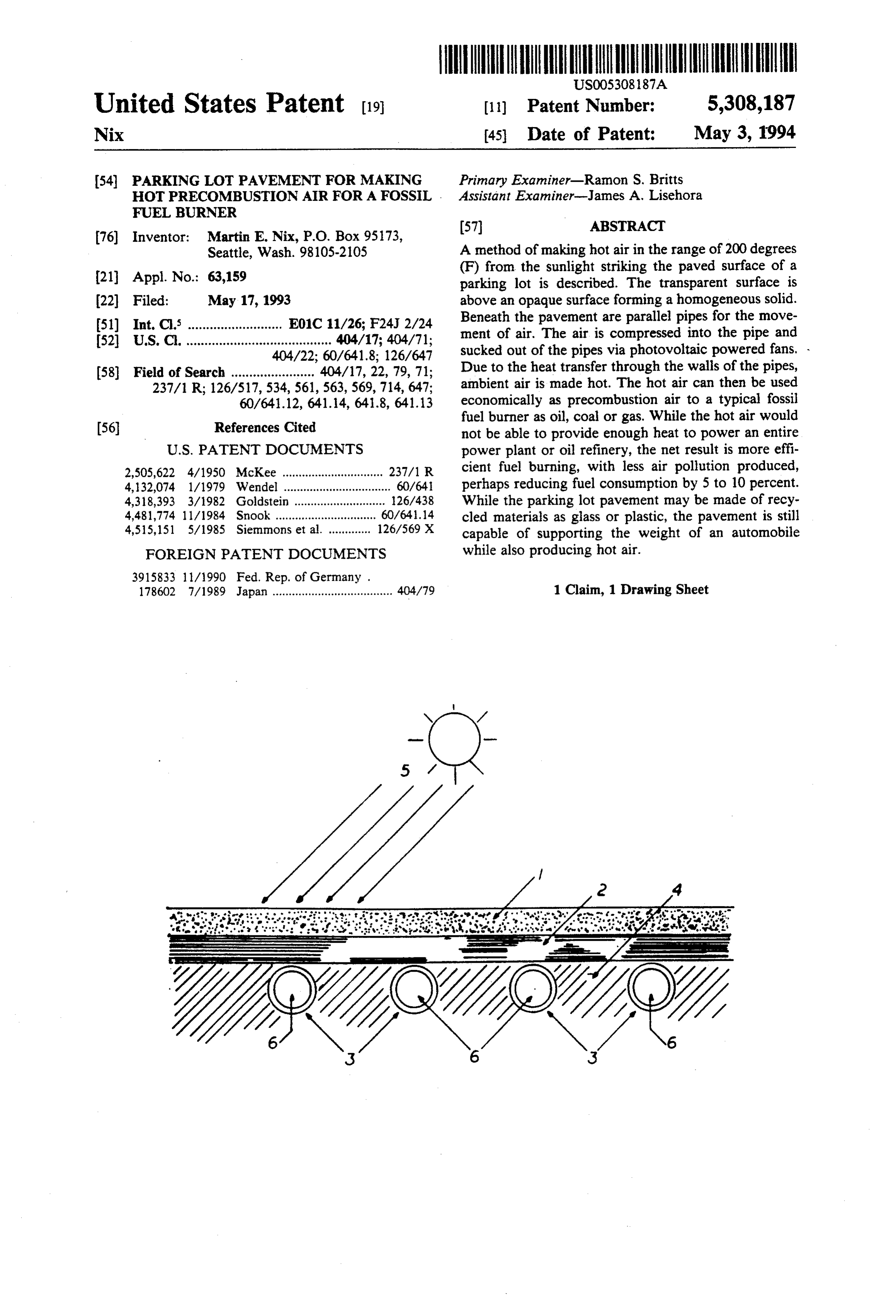 Page 1 of the original patent document