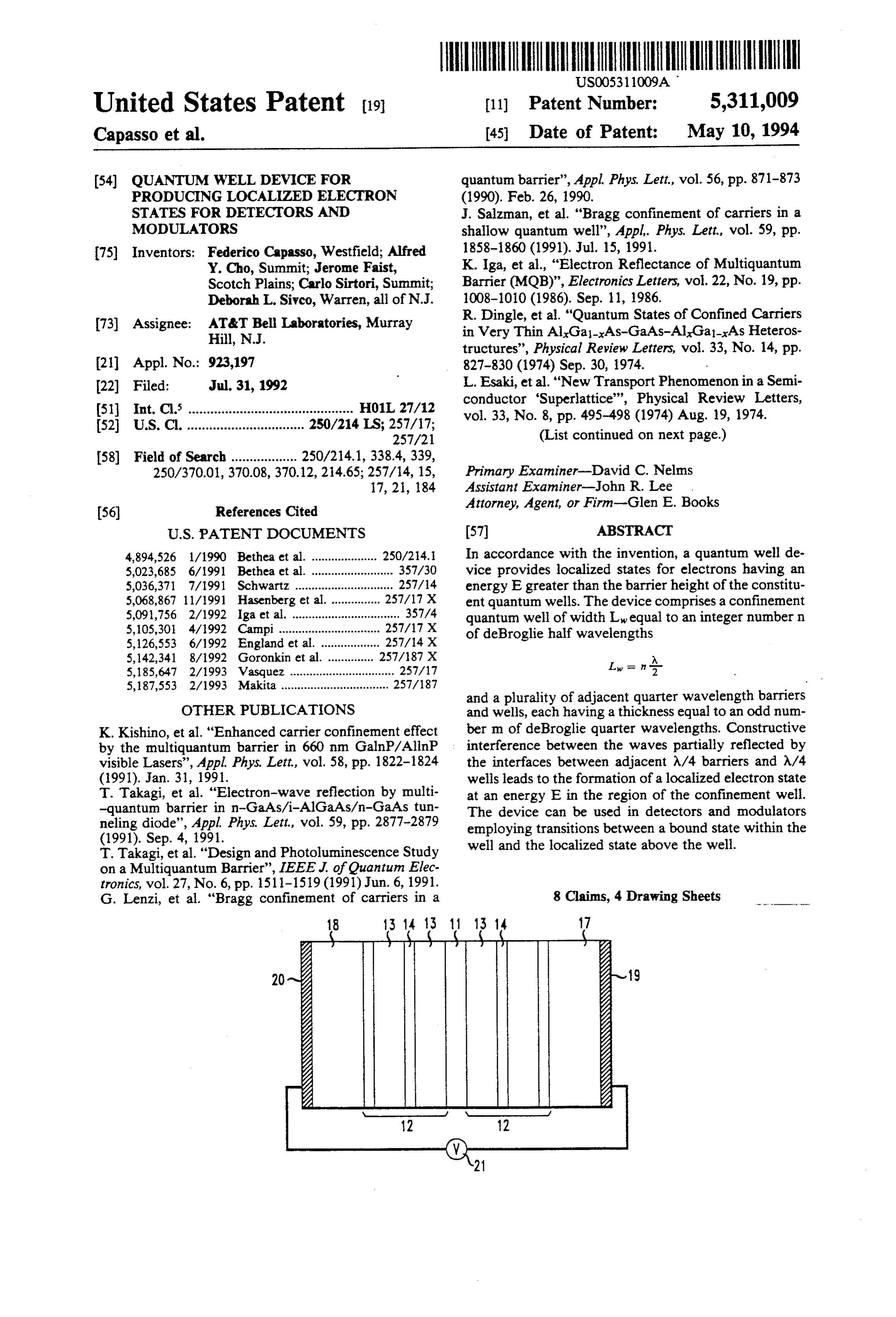 Page 1 of the original patent document