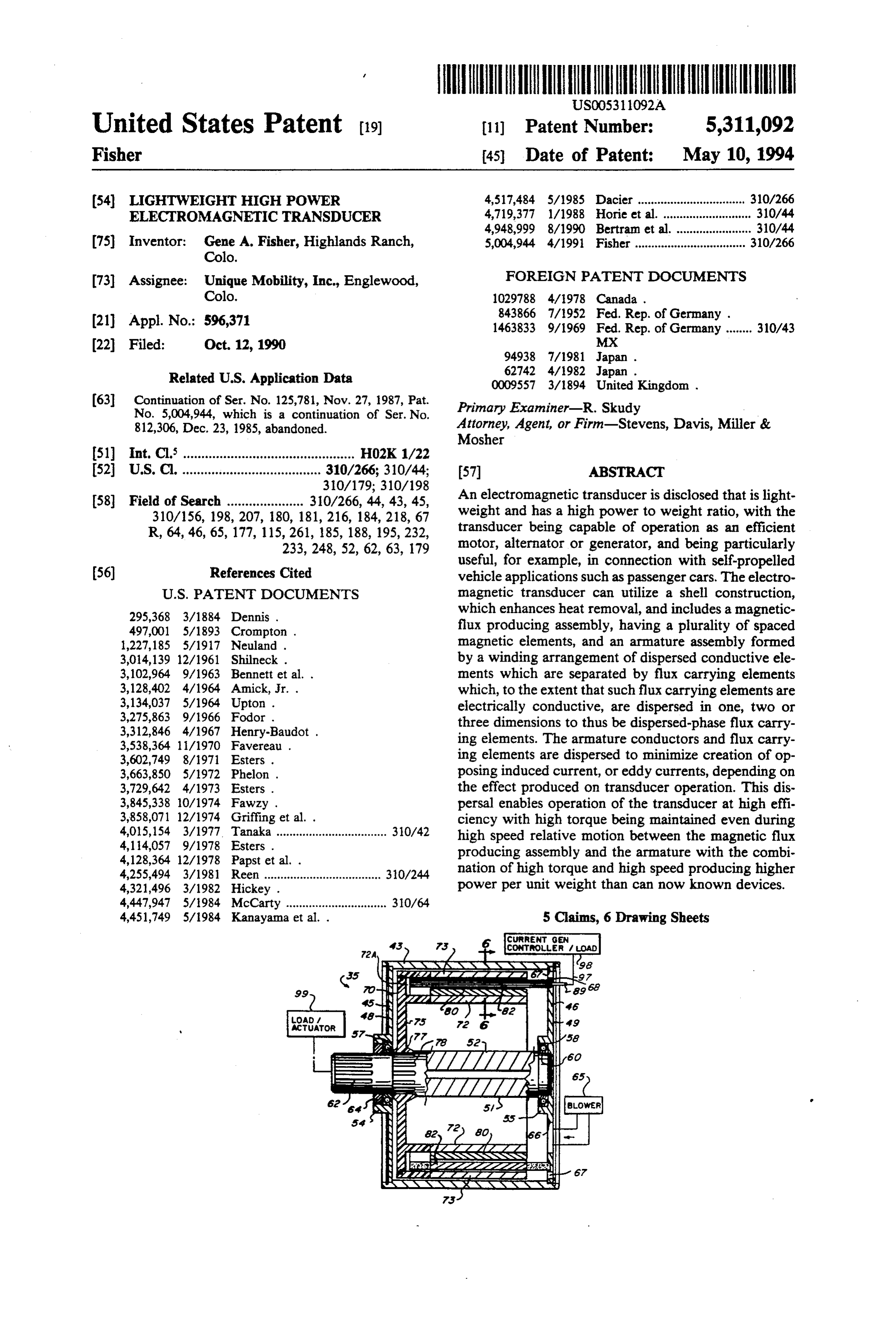 Page 1 of the original patent document
