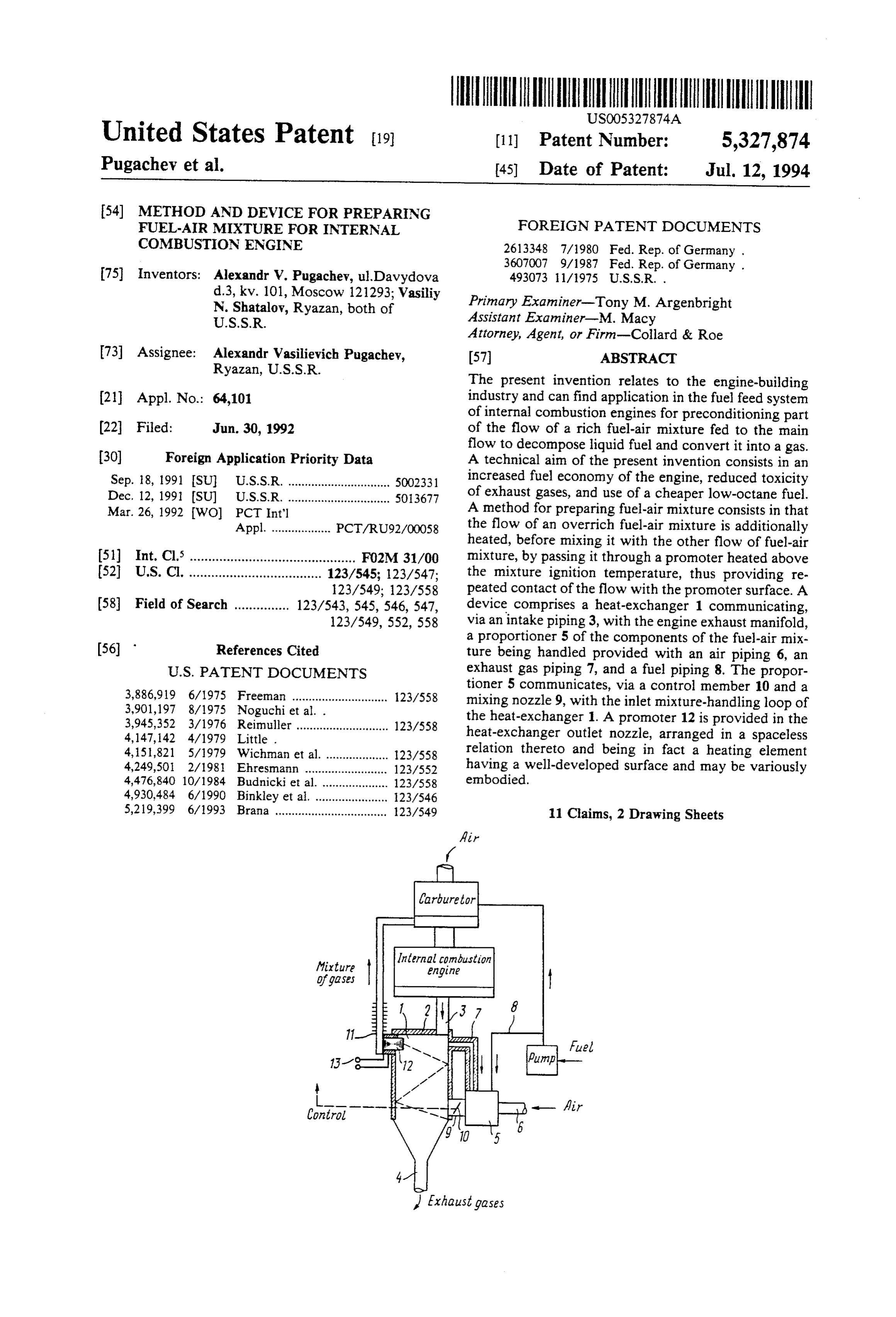 Page 1 of the original patent document