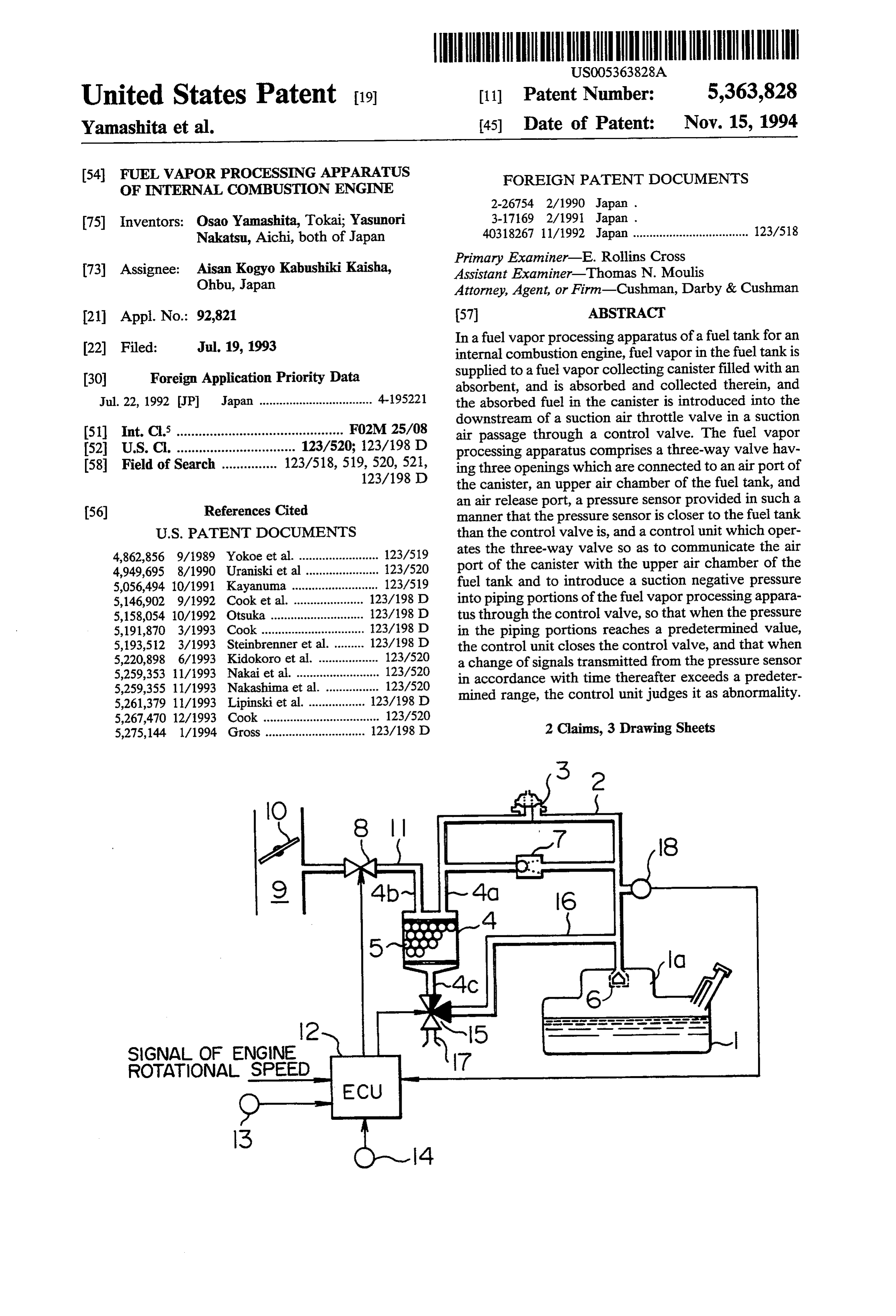 Page 1 of the original patent document