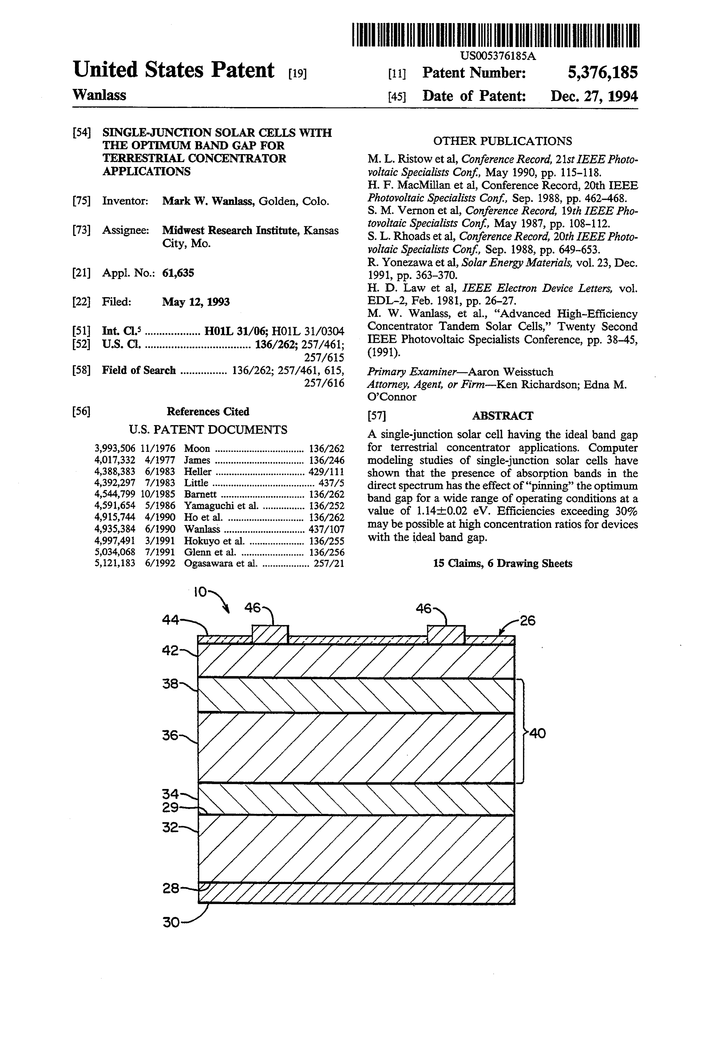 Page 1 of the original patent document