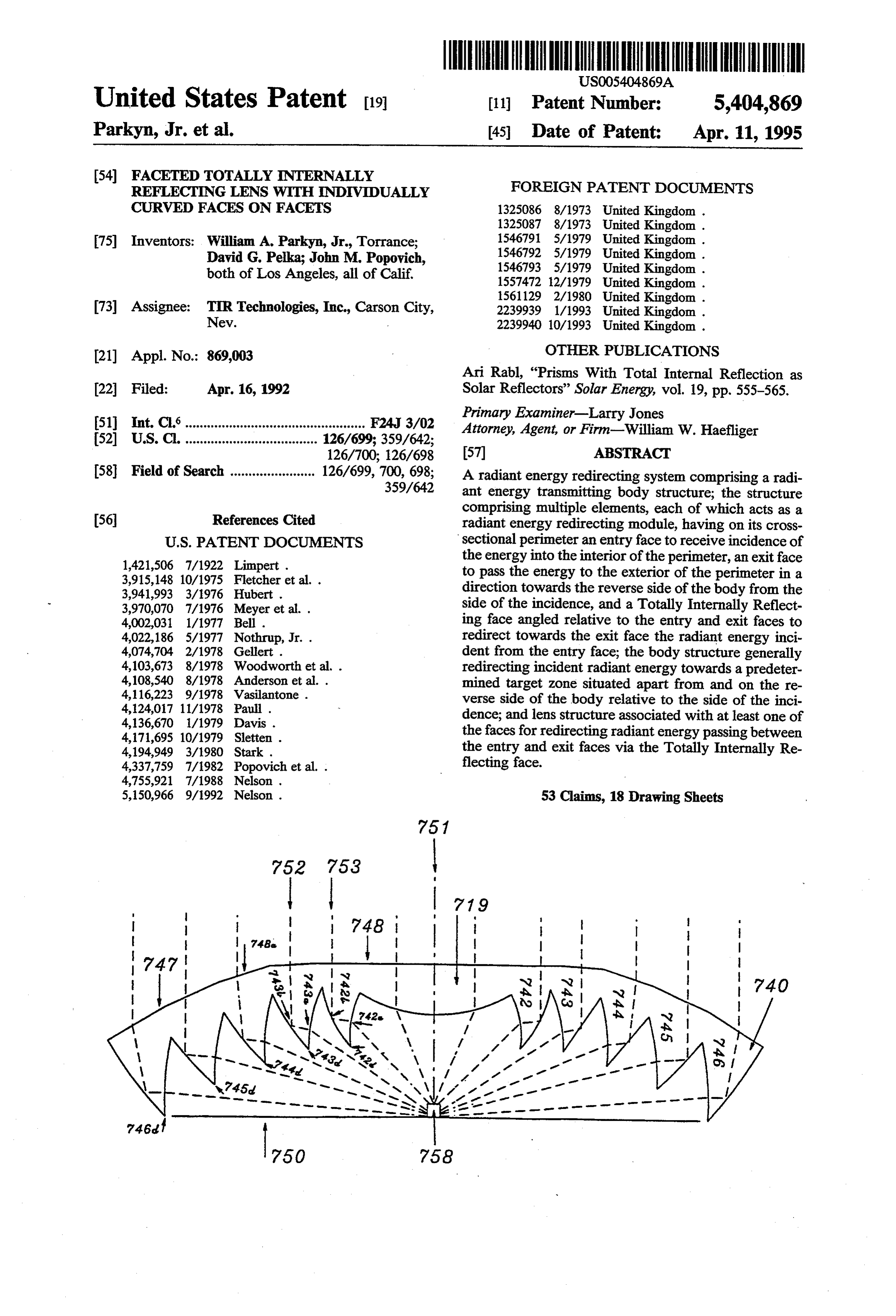Page 1 of the original patent document
