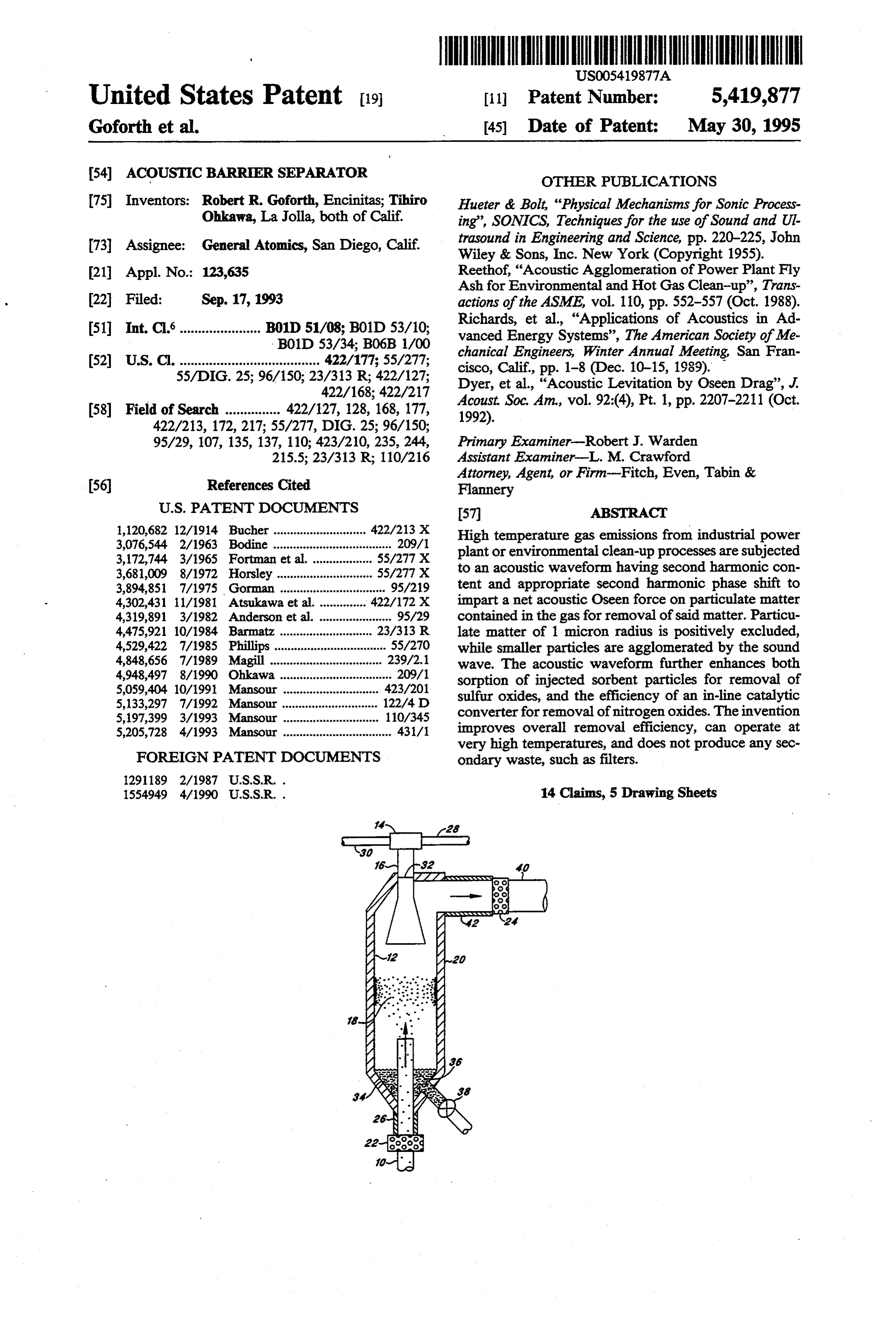 Page 1 of the original patent document