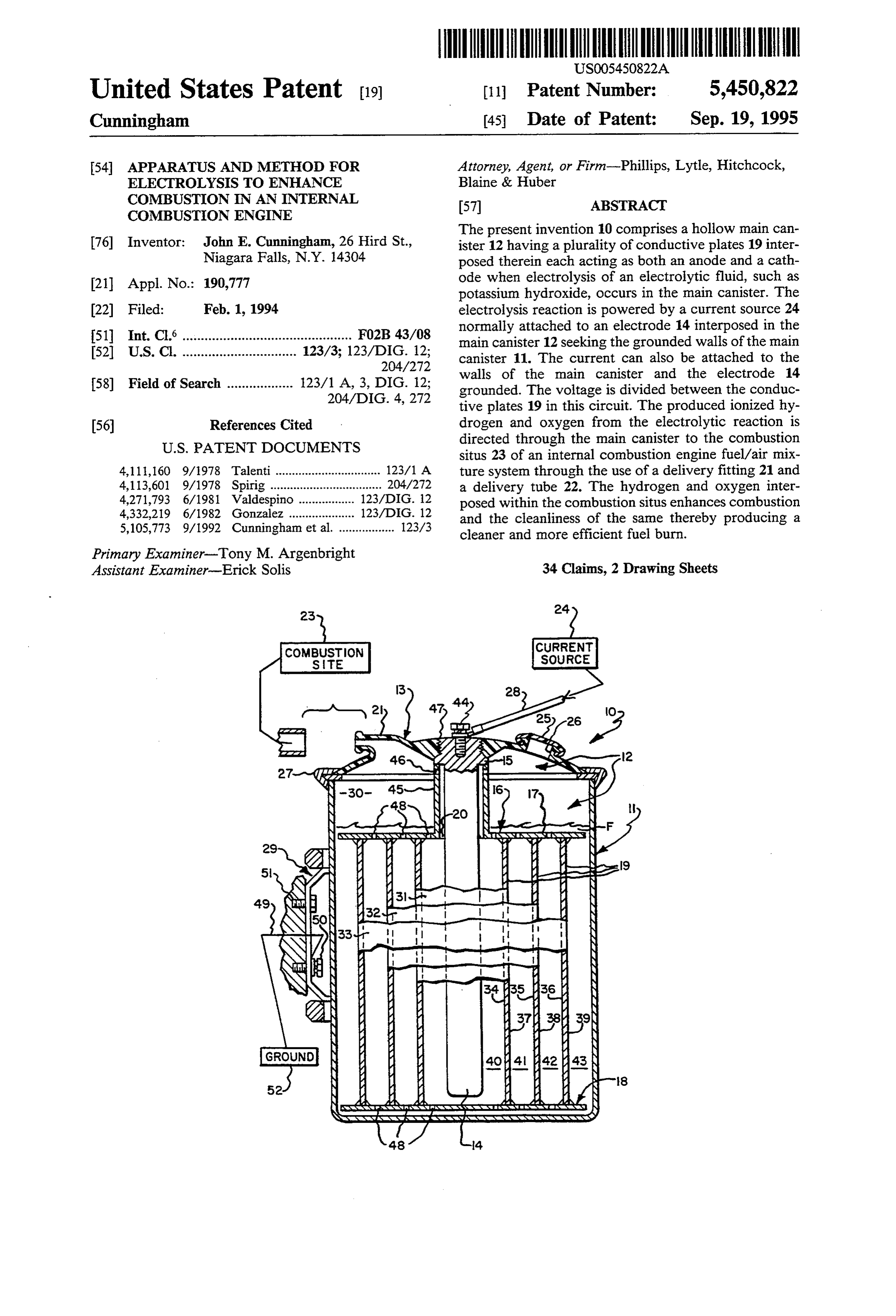 Page 1 of the original patent document