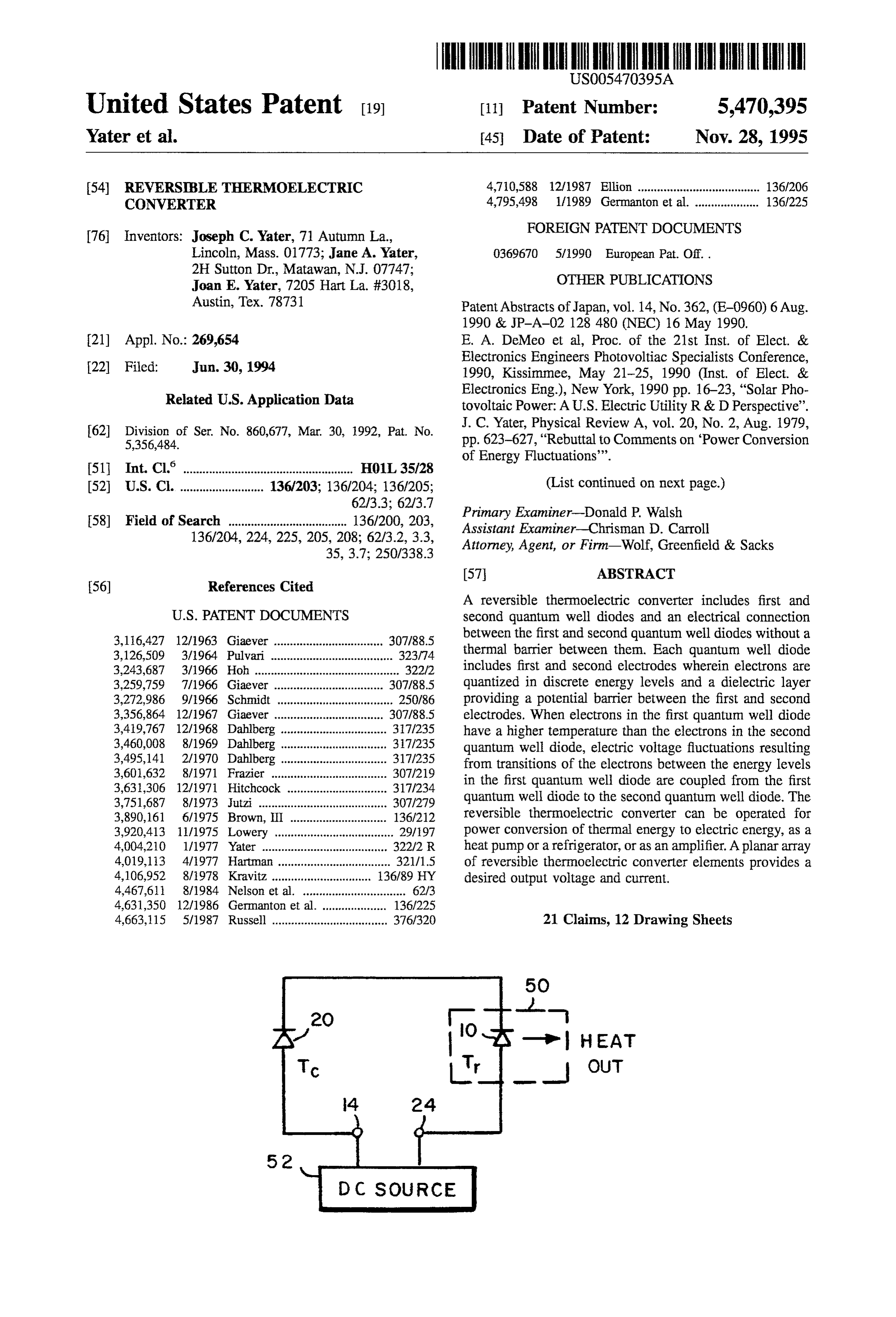 Page 1 of the original patent document