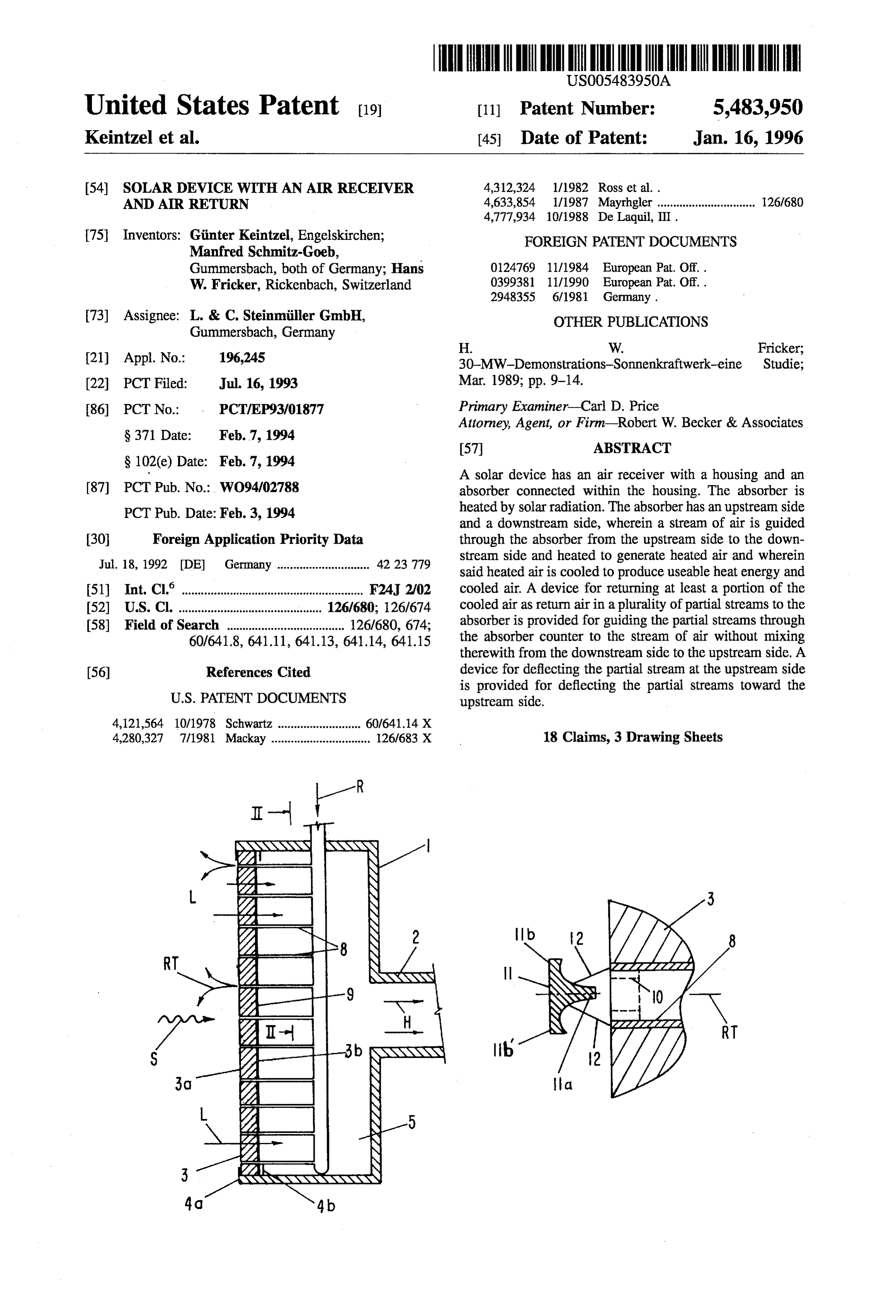 Page 1 of the original patent document