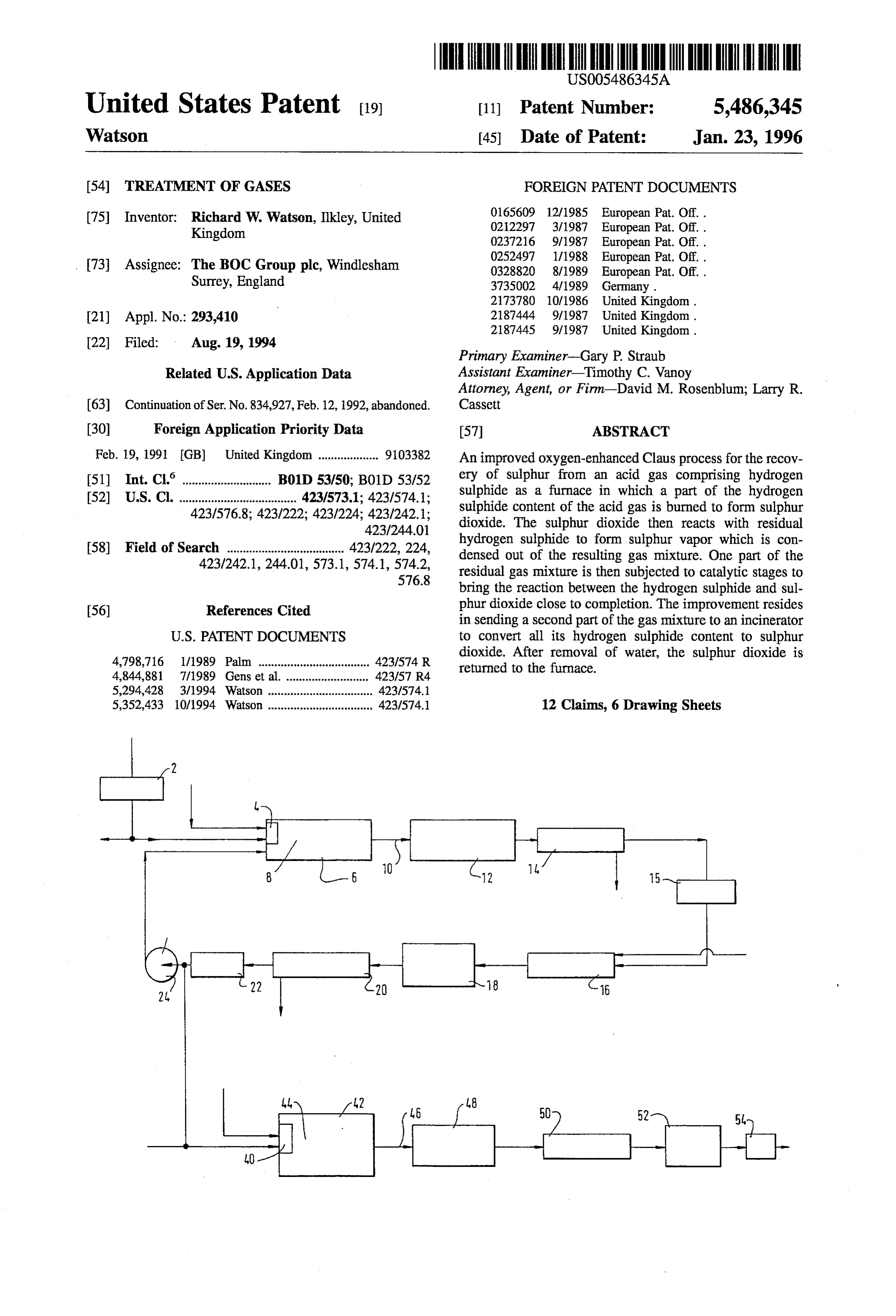 Page 1 of the original patent document