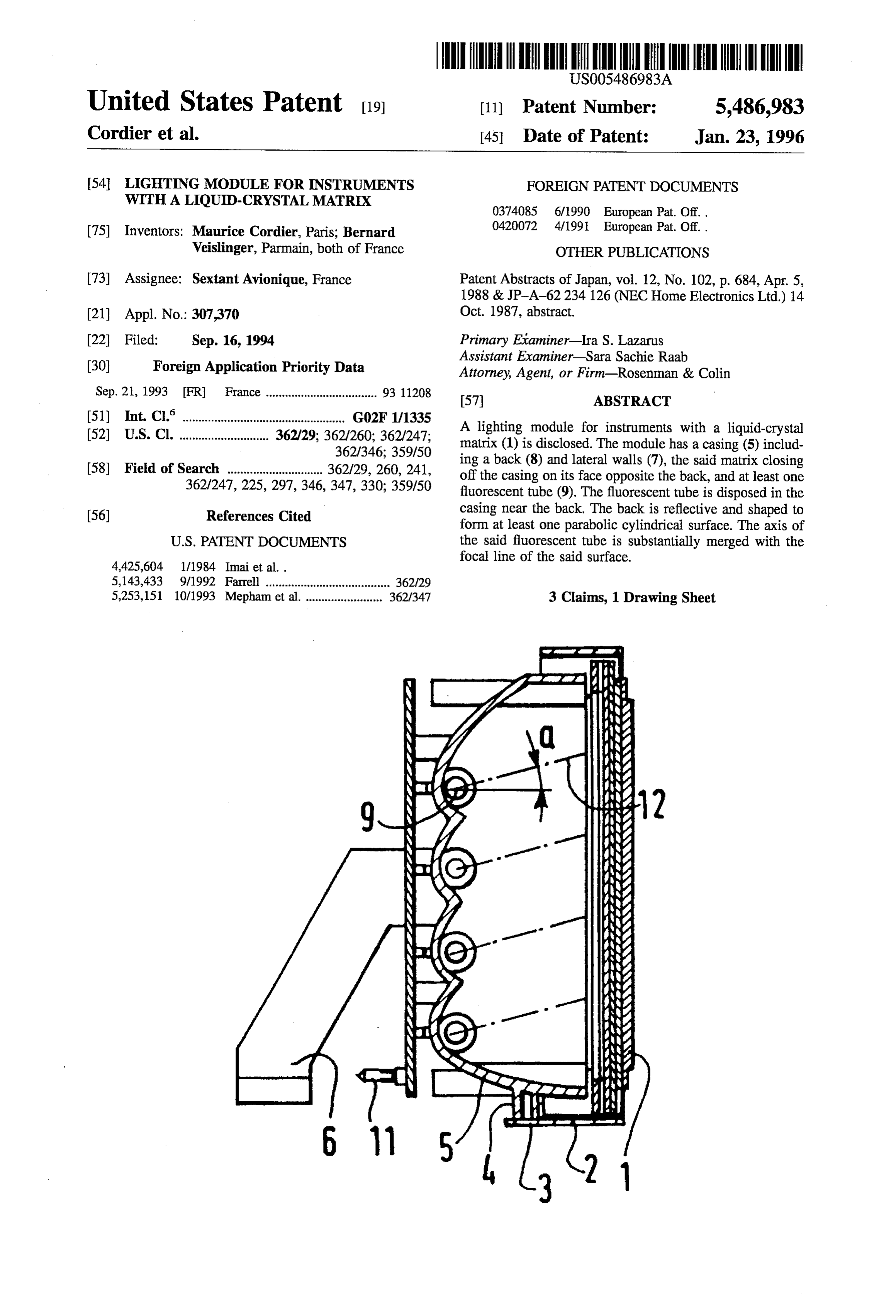 Page 1 of the original patent document