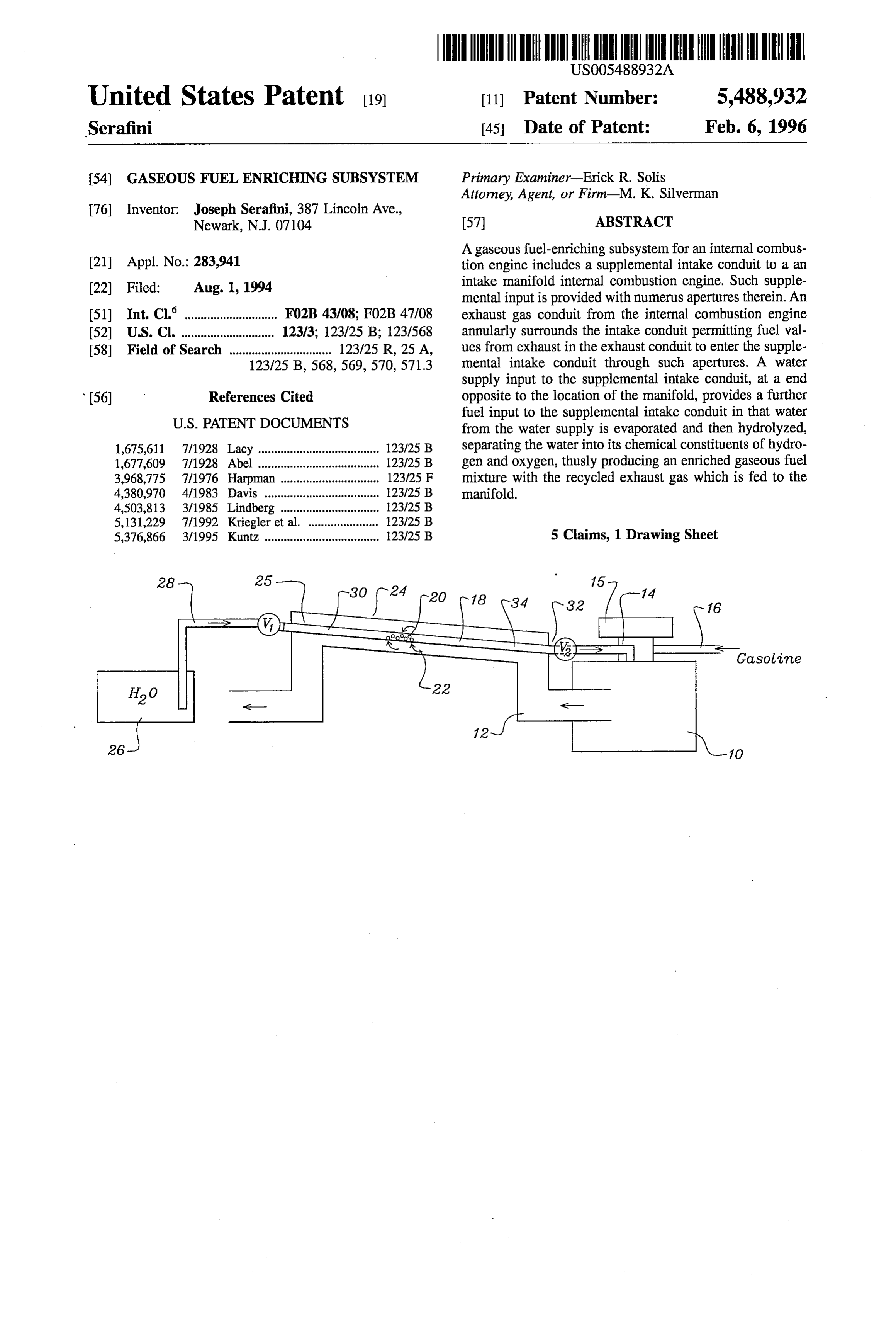 Page 1 of the original patent document