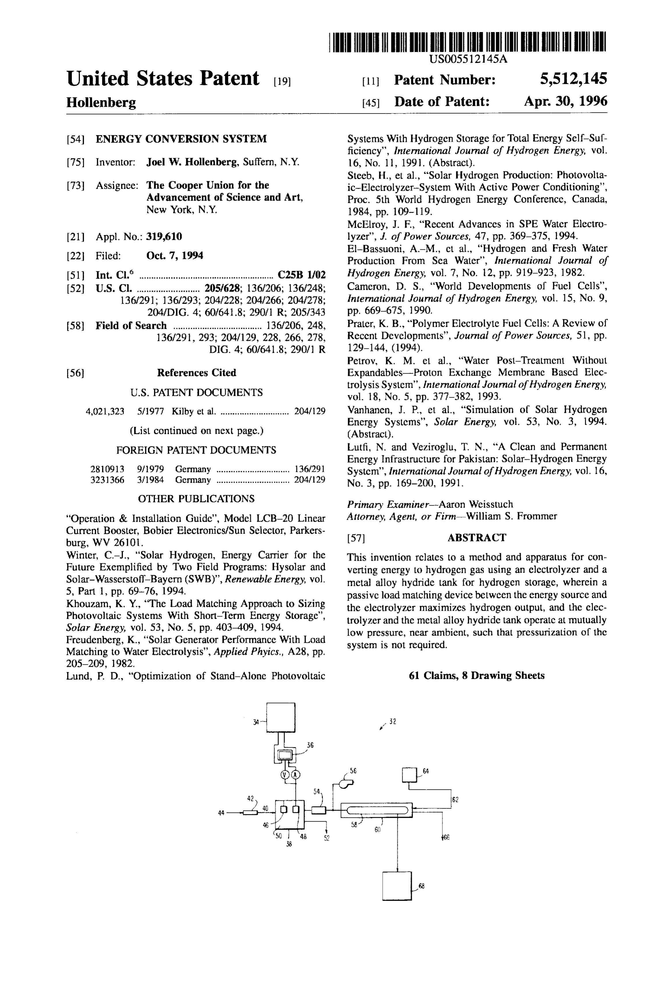 Page 1 of the original patent document