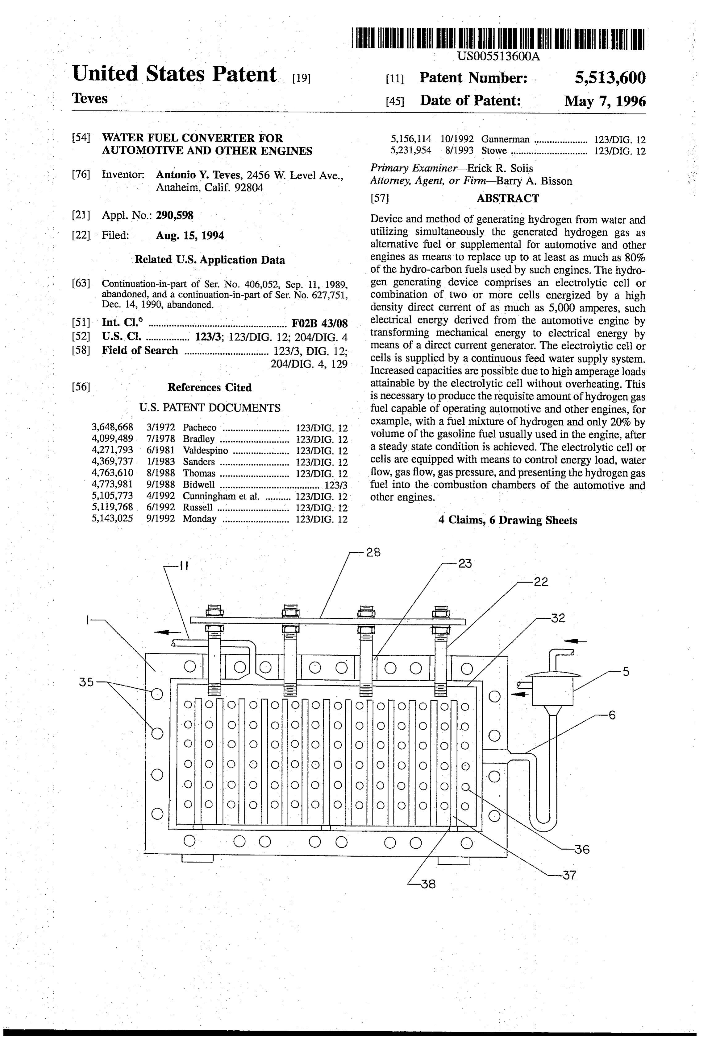 Page 1 of the original patent document