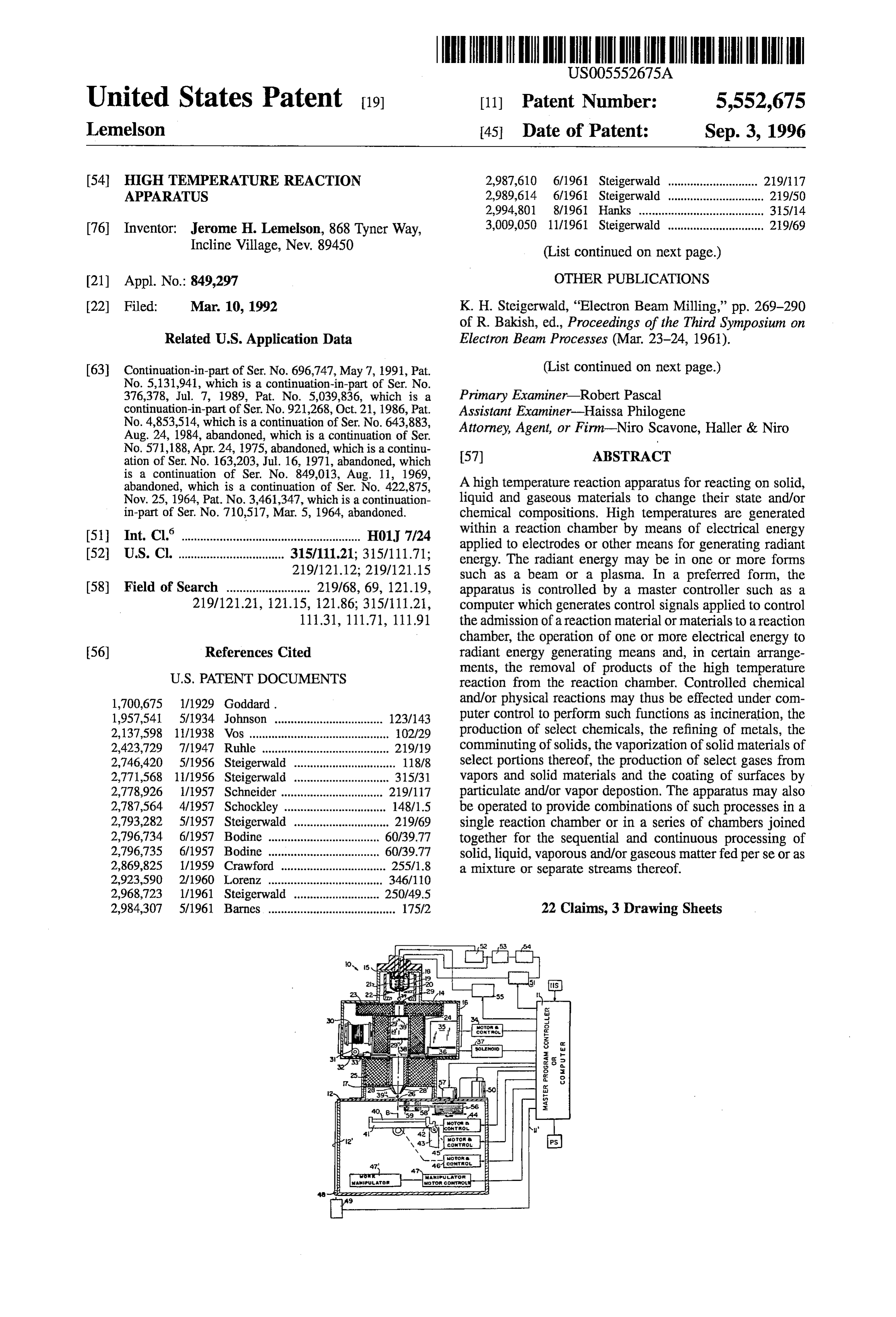 Page 1 of the original patent document