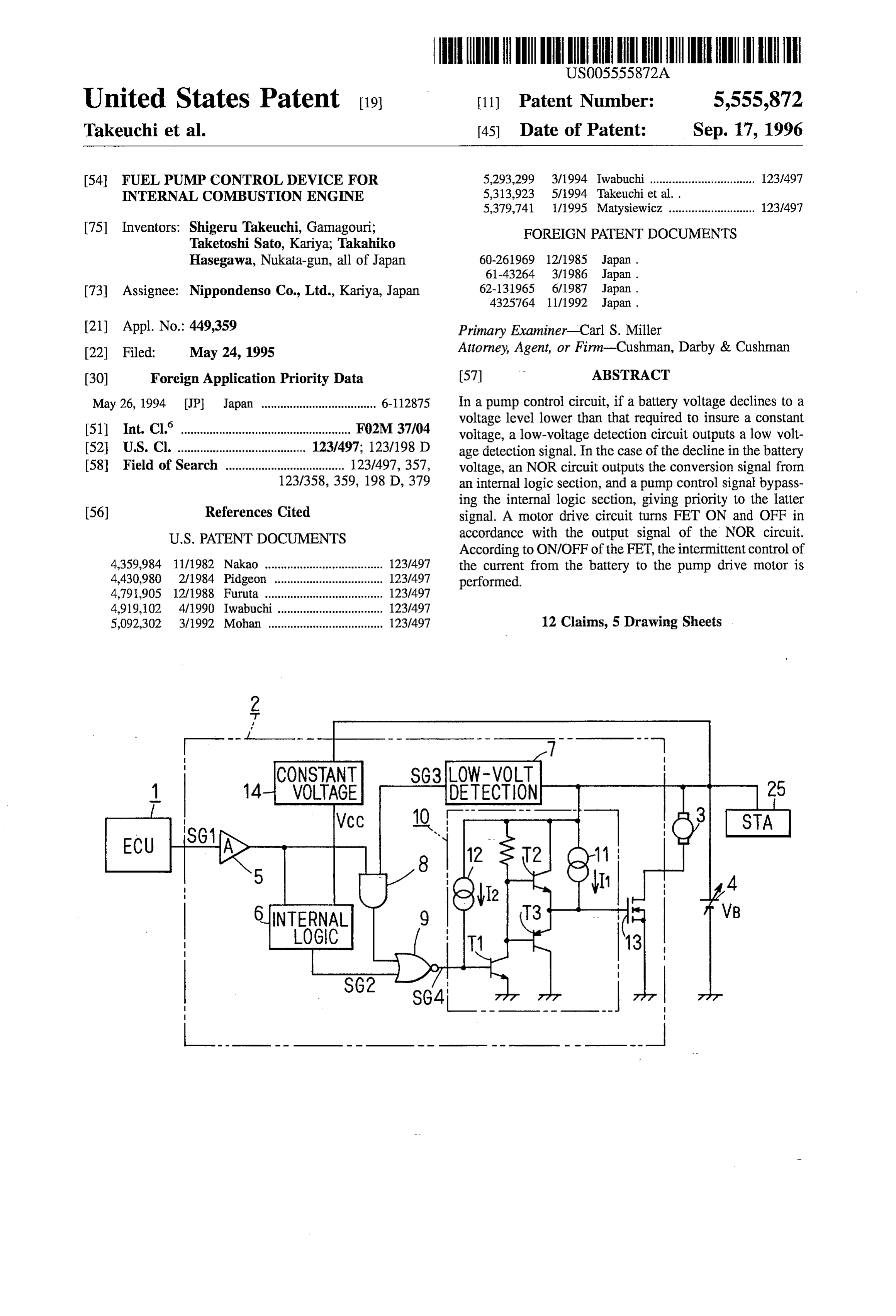 Page 1 of the original patent document