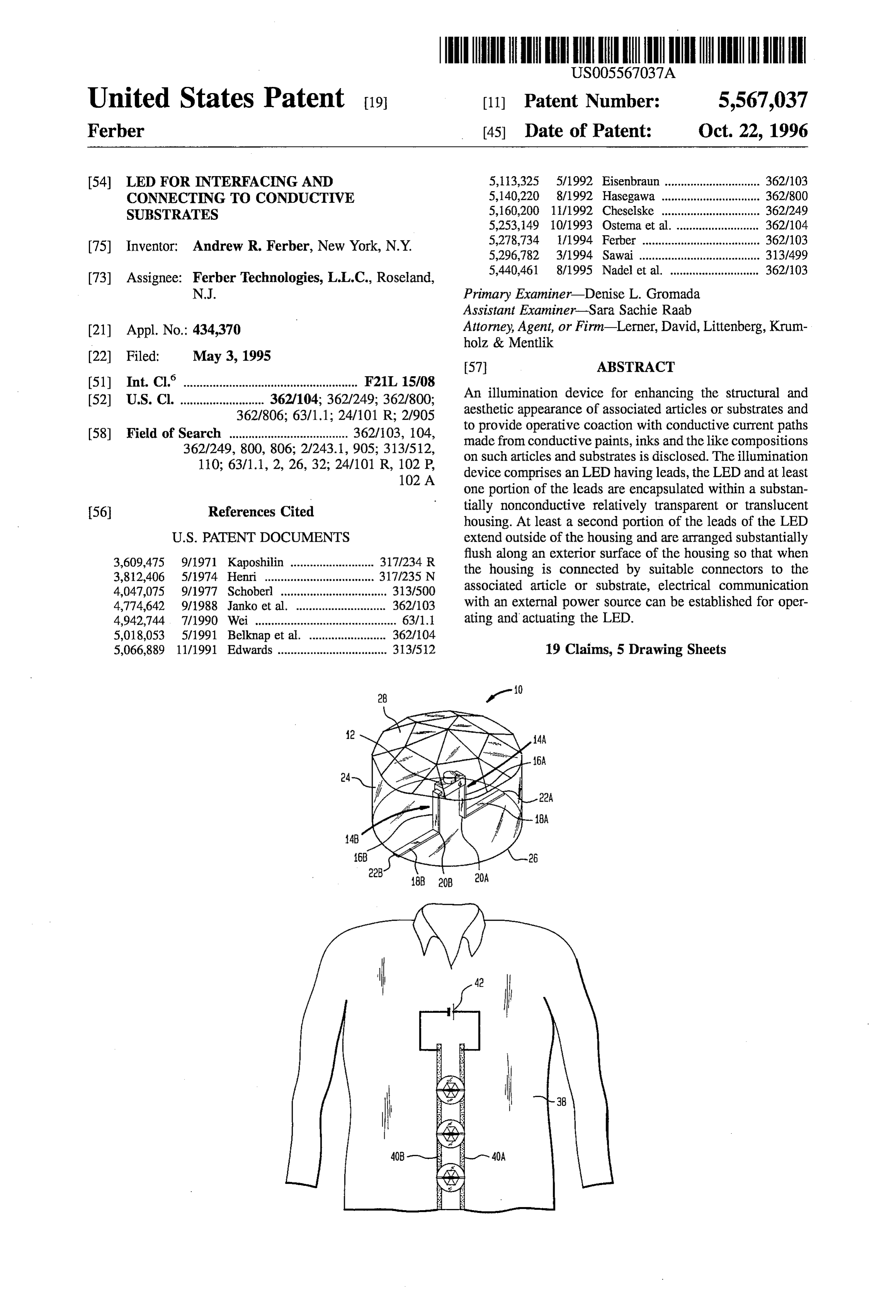 Page 1 of the original patent document