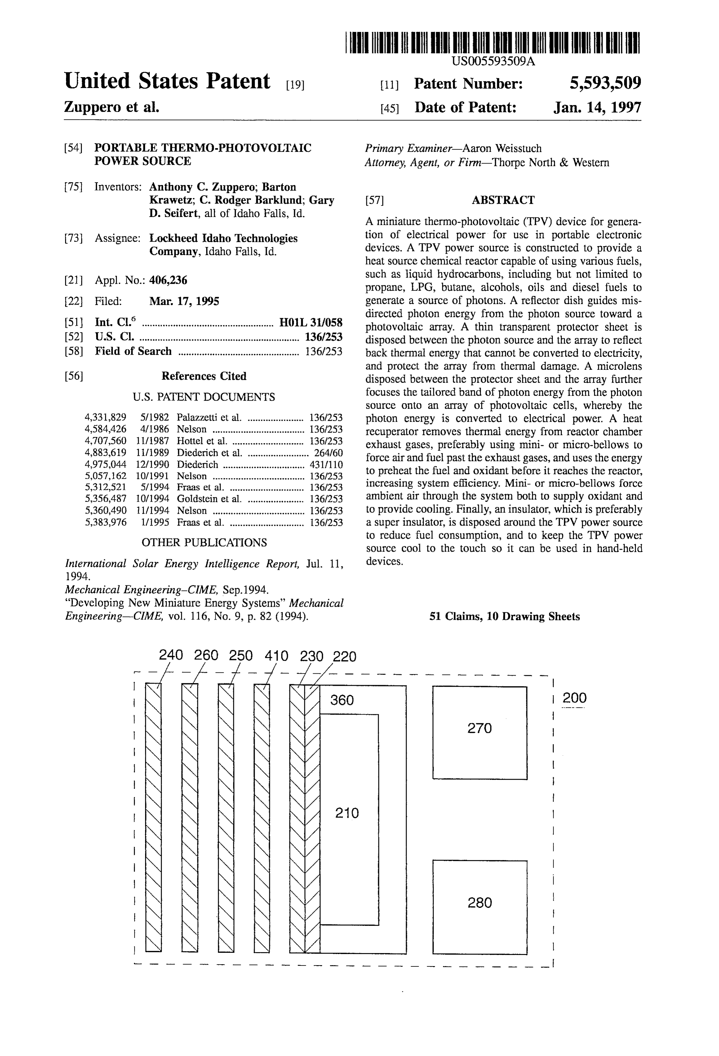 Page 1 of the original patent document