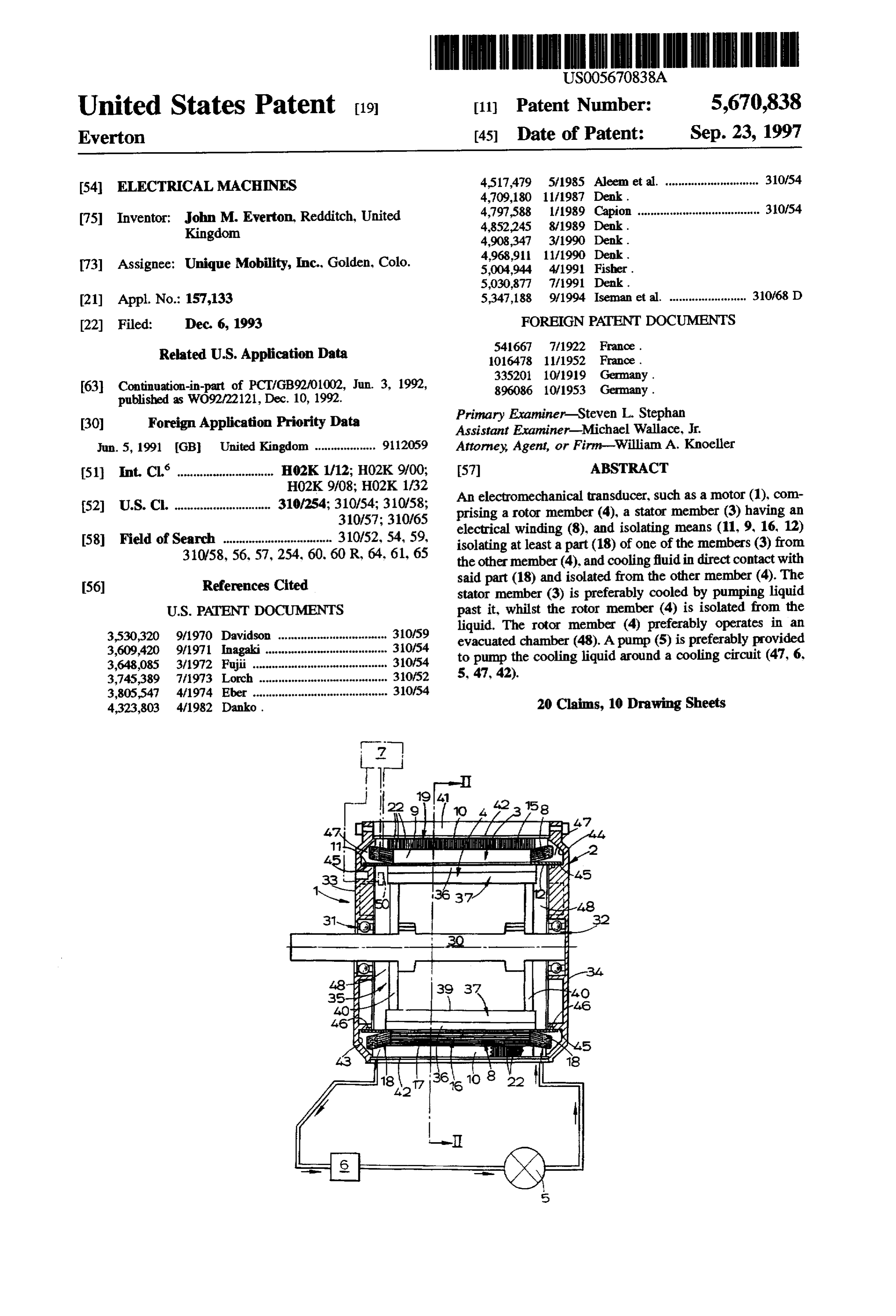 Page 1 of the original patent document