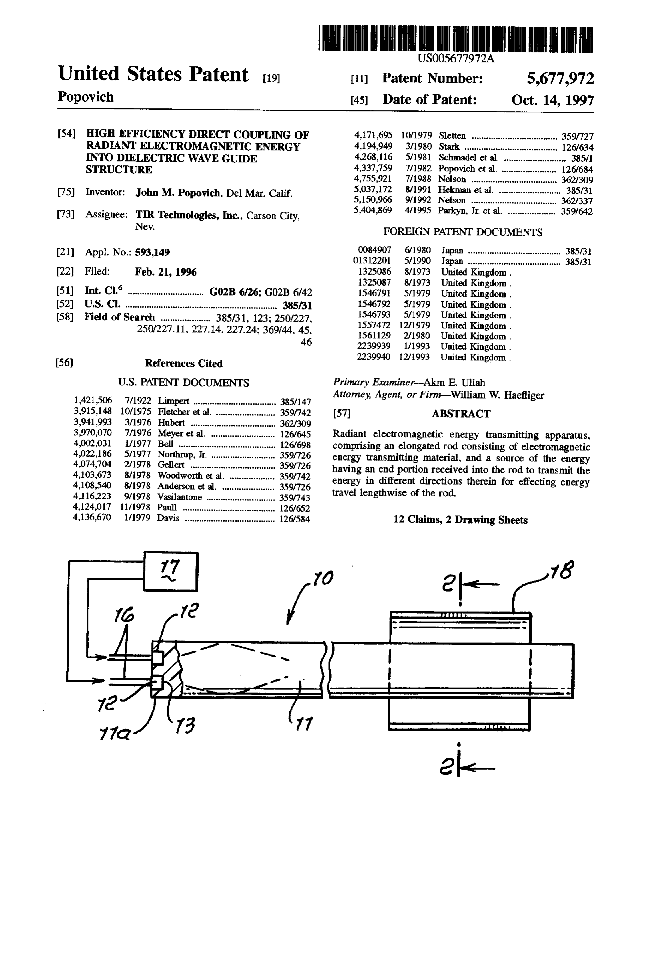 Page 1 of the original patent document