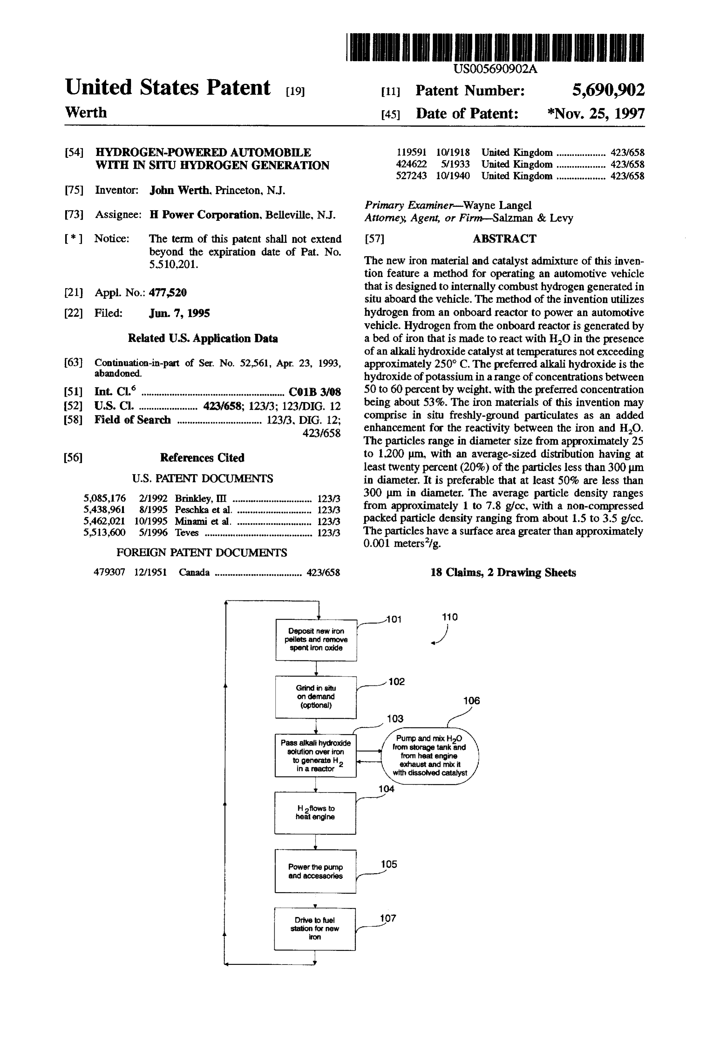 Page 1 of the original patent document