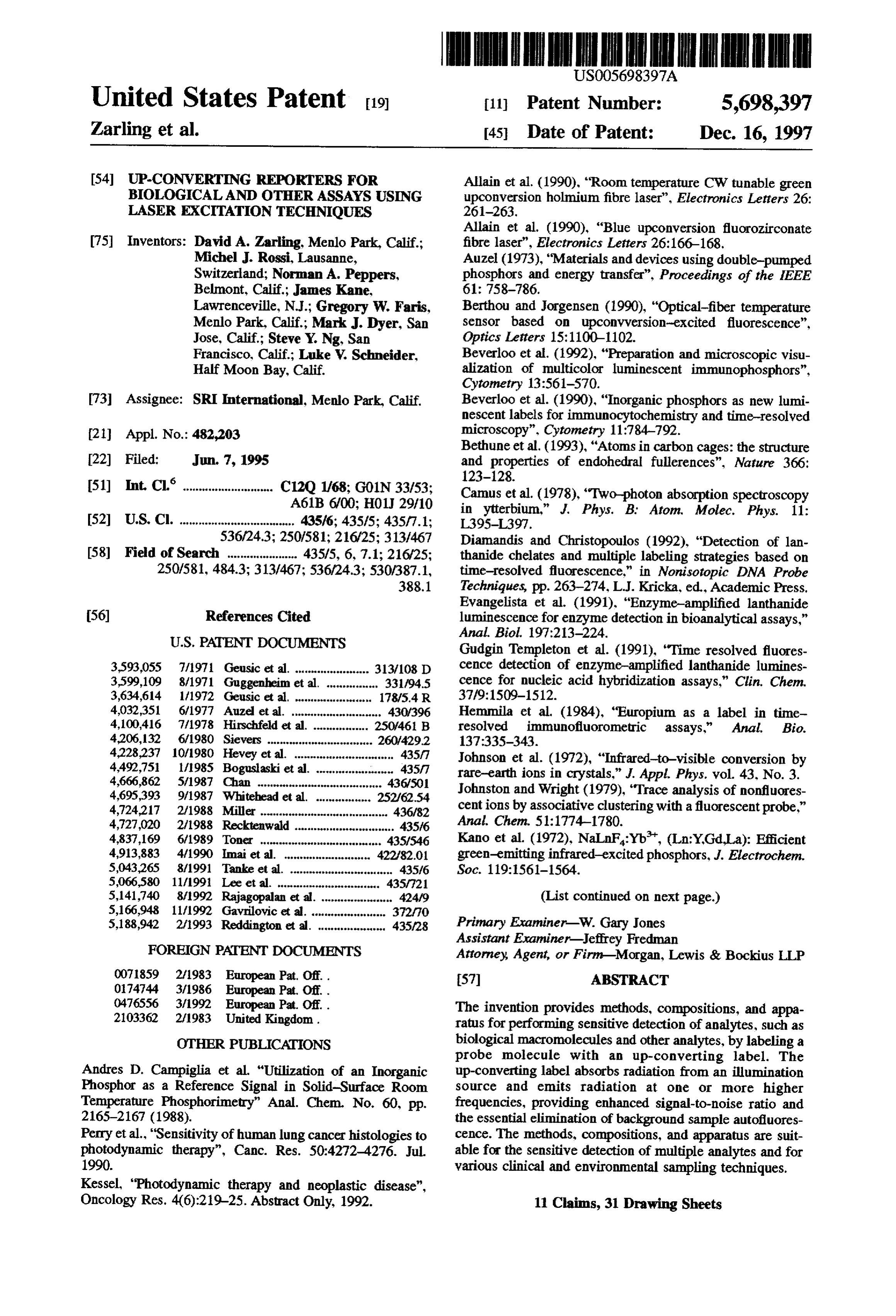 Page 1 of the original patent document